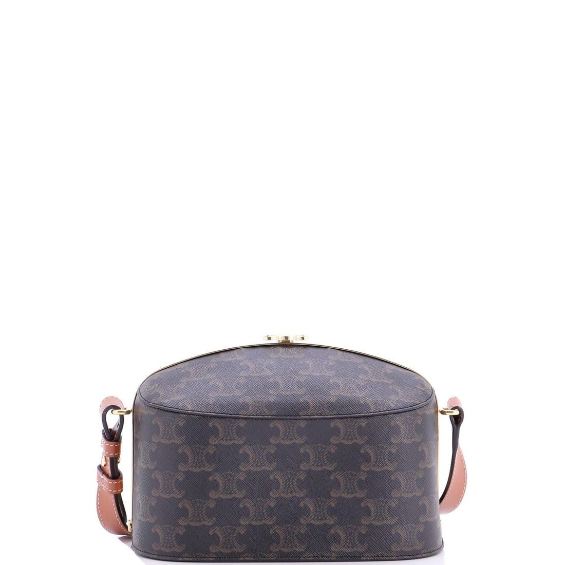 Canvas Celine Lunch Box Bag Triomphe Coated (1 of 5)