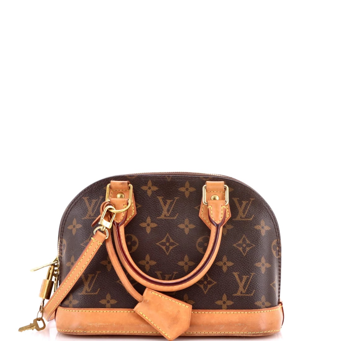 BB Louis Vuitton Alma Handbag Monogram Canvas (1 of 8)