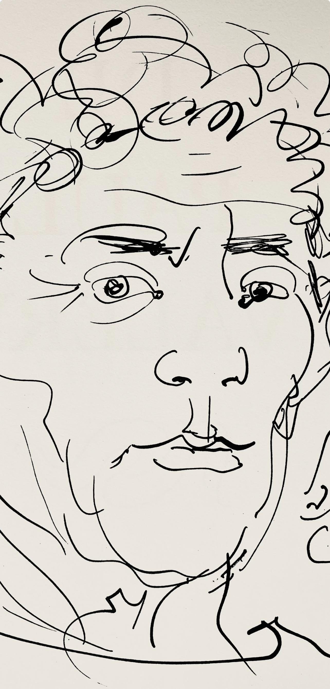 Lithograph - Hans Erni - Composition - Rflexions Simples Sur Le Corps - 2