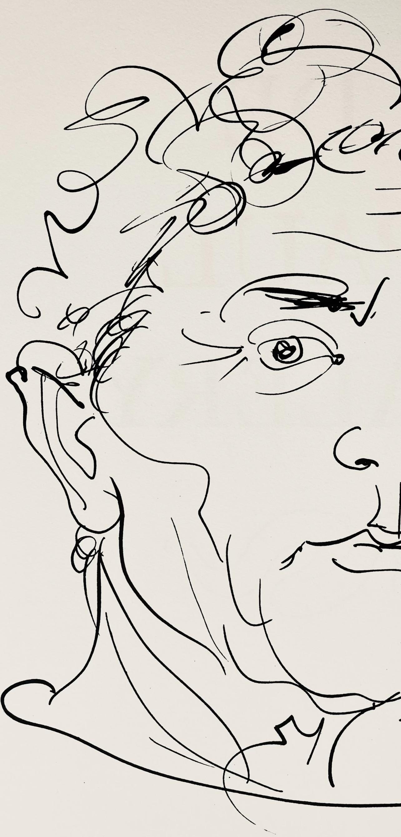 Lithograph - Hans Erni - Composition - Rflexions Simples Sur Le Corps - 3