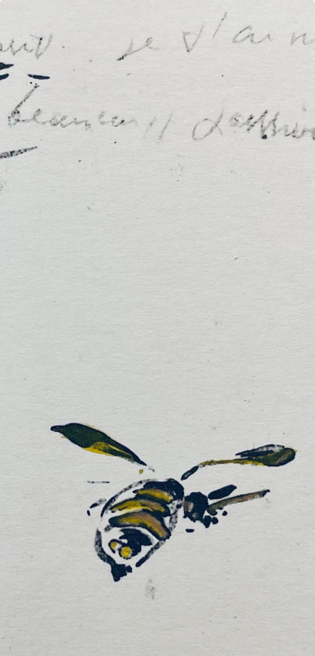 Lithograph - douard Manet - Composition - Letters with Aquarelles - 3