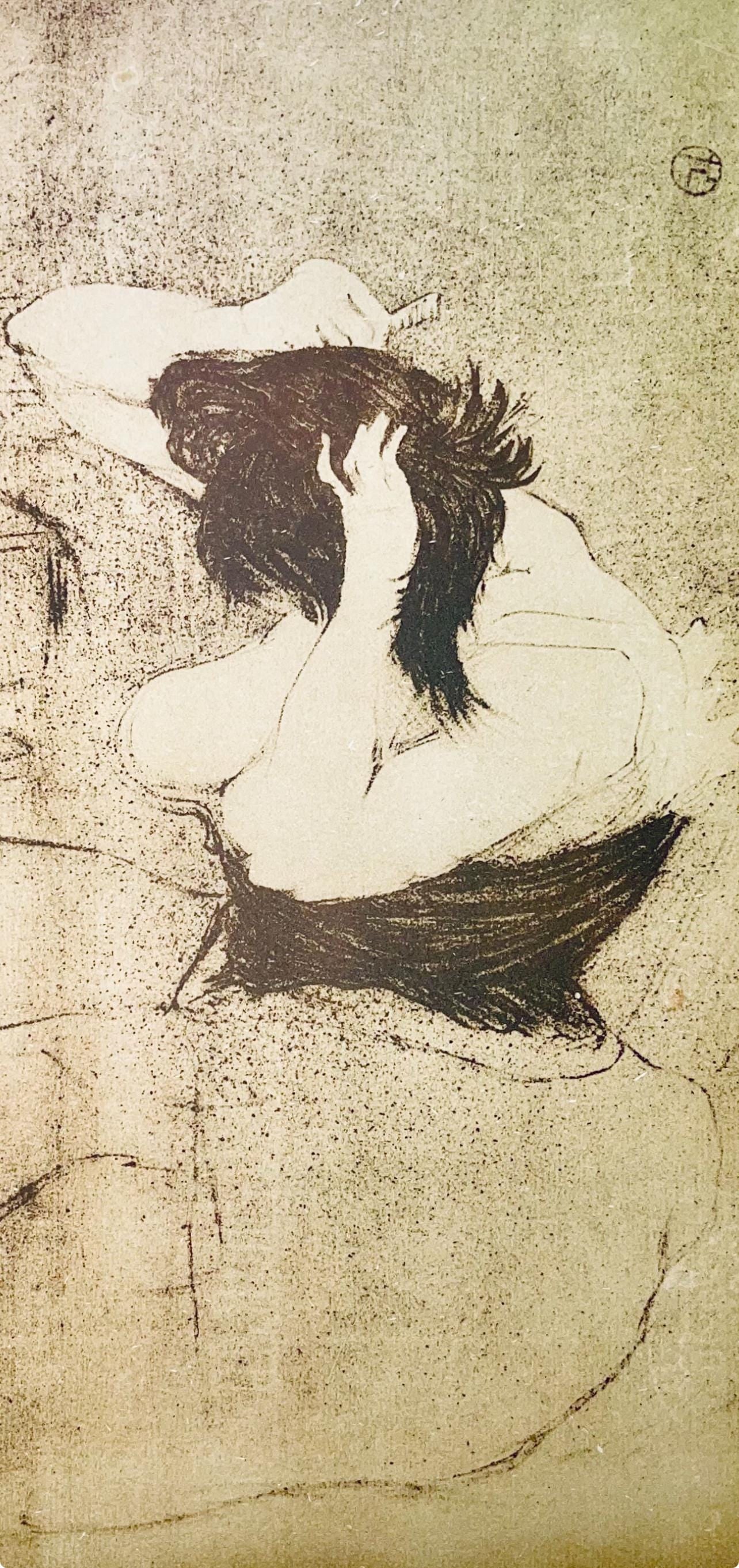 Lithograph - Henri de Toulouse-Lautrec - Composition - Images de Lautrec - 21 Planches en Couleurs - 2