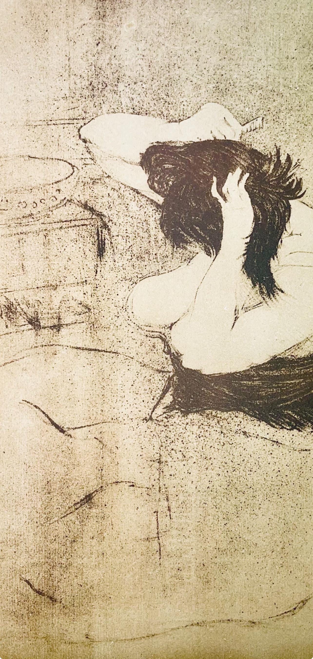 Lithograph - Henri de Toulouse-Lautrec - Composition - Images de Lautrec - 21 Planches en Couleurs - 3