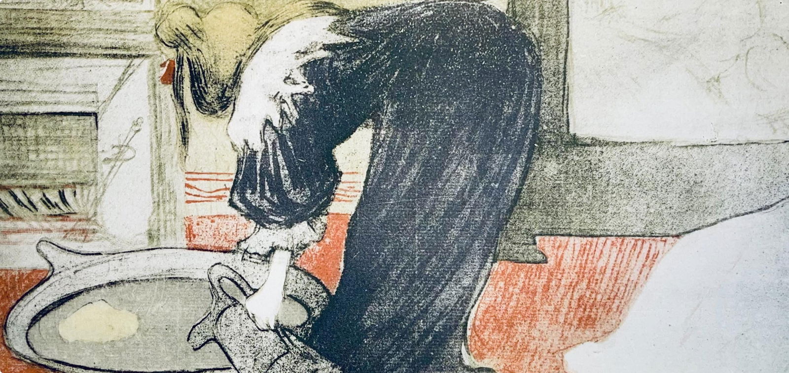 Lithograph - Henri de Toulouse-Lautrec - Composition - Images de Lautrec - 21 Planches en Couleurs - 2