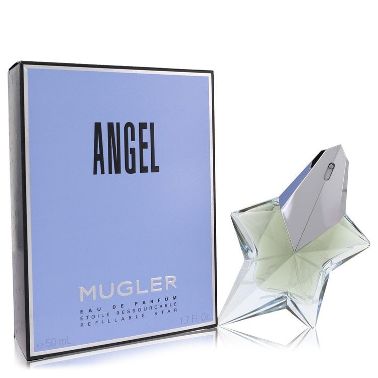 Refillable Angel Perfume By Thierry Mugler Eau De Parfum Spray: Refillable Angel Perfume By Thierry Mugler Eau De Parfum Spray This listing features Refillable Angel Perfume By Thierry Mugler Eau De Parfum Spray. Item specifics are provided below. Item Specifics:
