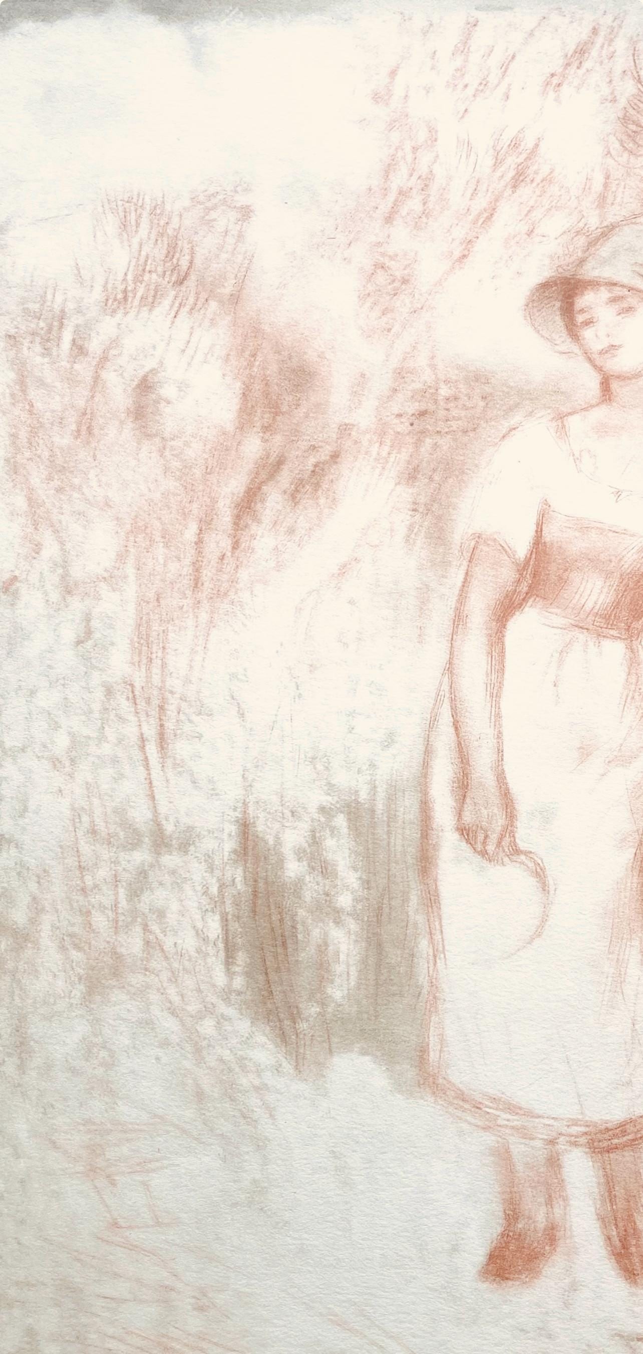 Lithograph - Pierre-Auguste Renoir - Composition - Seize Aquarelles et Sanguines de Renoir - 4