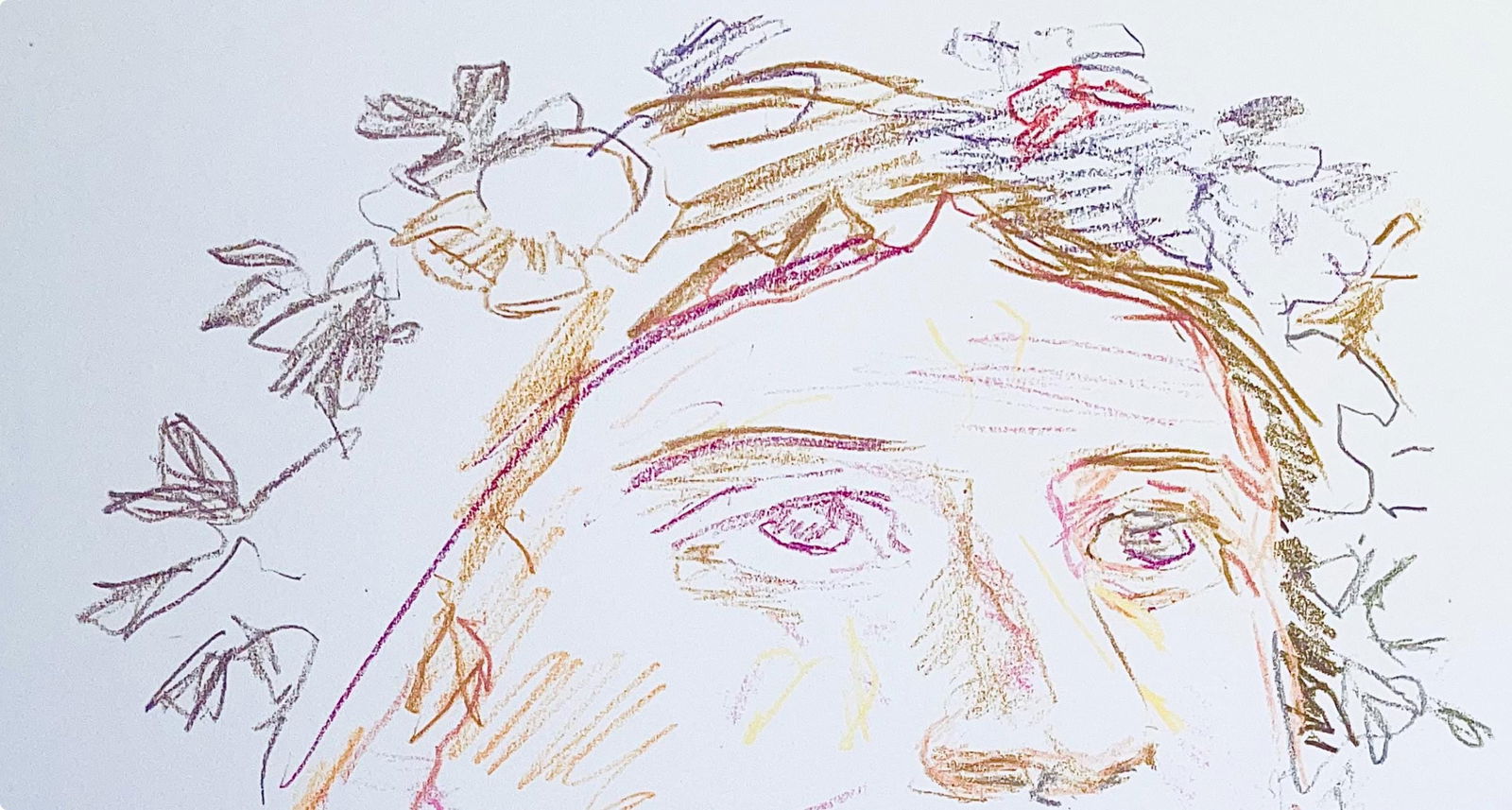 Lithograph - Oskar Kokoschka - Composition - Skizzenbuch der Italienischen Reise 1963 - 3