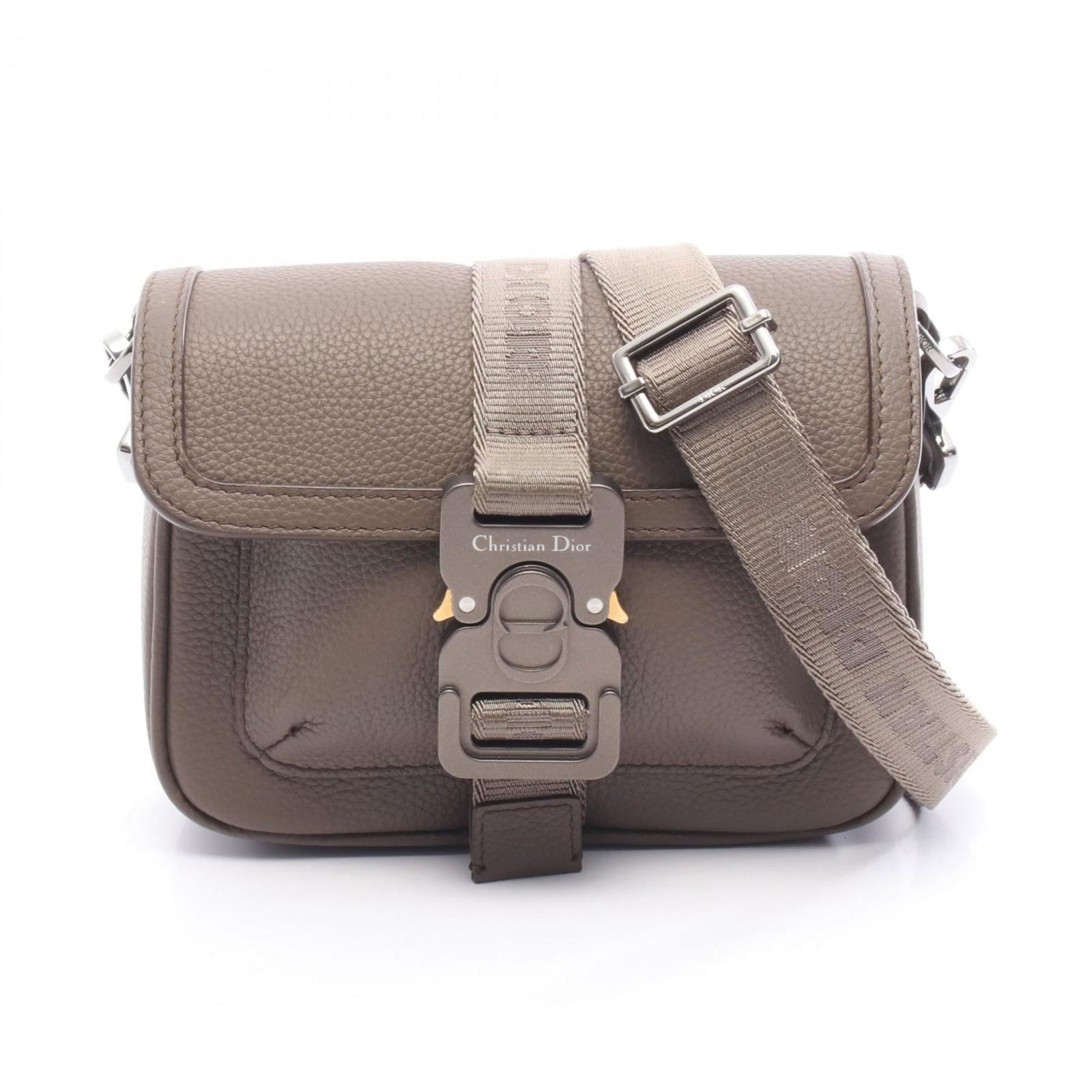 Leather Christian Dior Shoulder Bag (1 of 5)