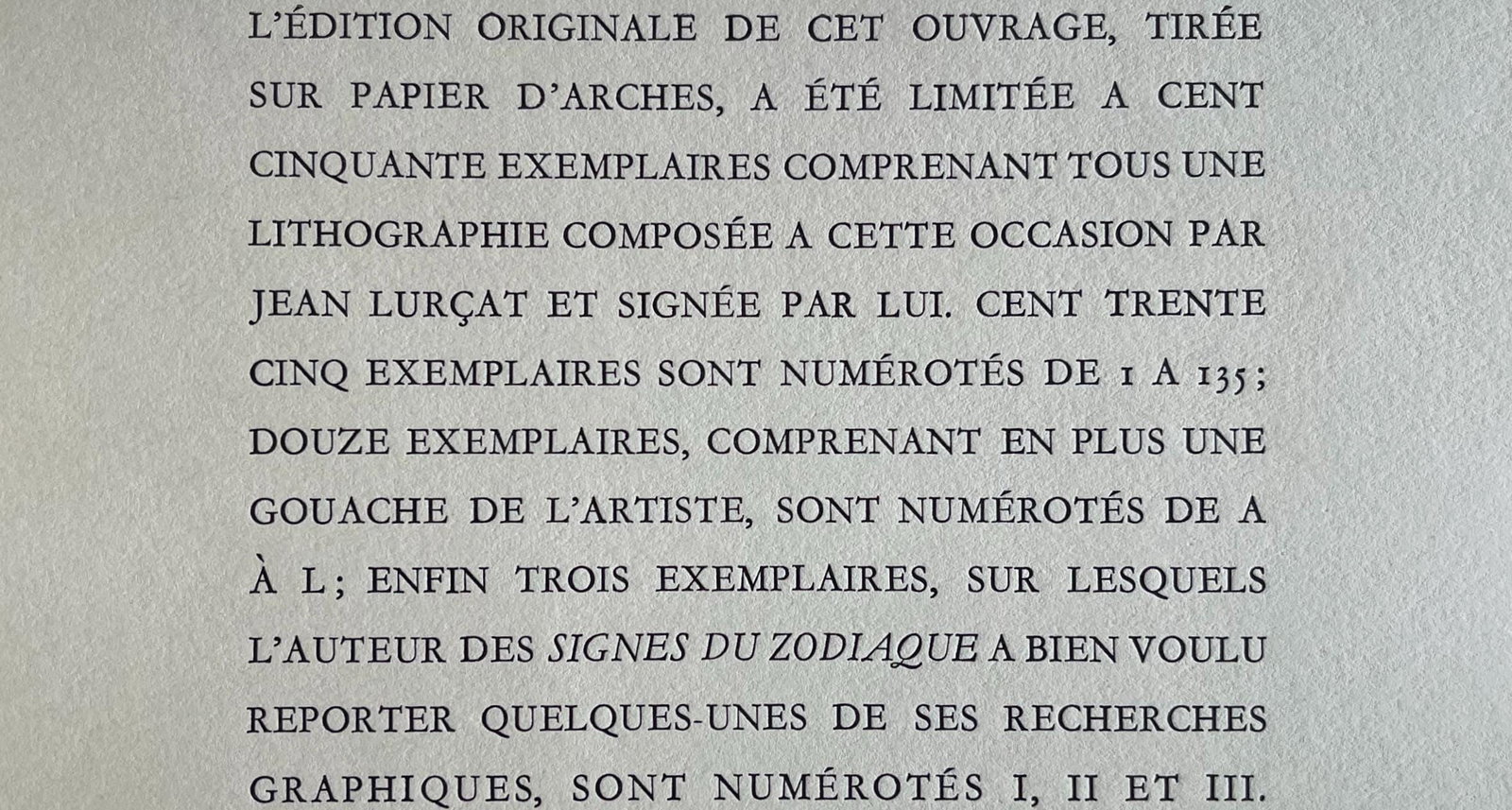 Lithograph - Jean Lurat - Le Sagitaire (Sagittarius) - Les Signes du zodiaque - 8