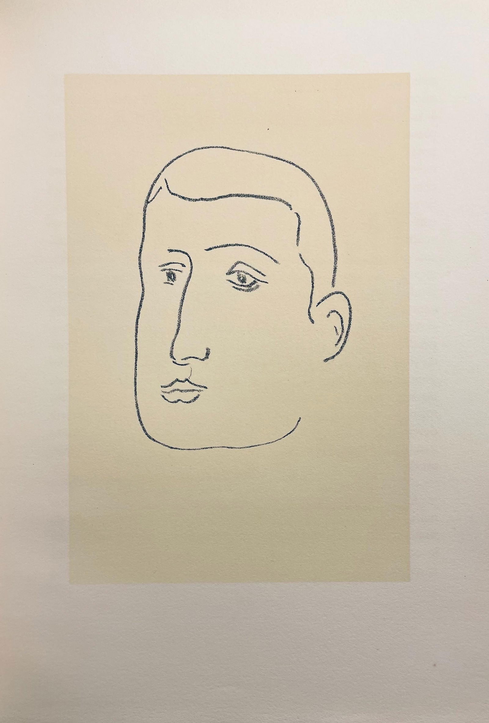 Lithograph - Henri Matisse - Composition (Duthuit 31) - Apollinaire - 4