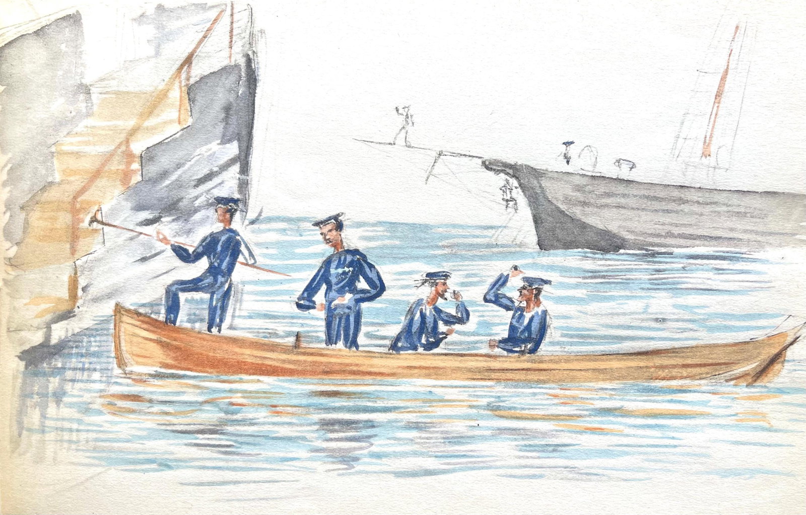 Lithograph - Henri de Toulouse-Lautrec - Composition - Toulouse-Lautrec - Album De Marine: Lithograph - Henri de Toulouse-Lautrec - Composition - Toulouse-Lautrec - Album De Marine This listing features Lithograph - Henri de Toulouse-Lautrec - Composition - Toulouse-Lautrec - Album De Marin