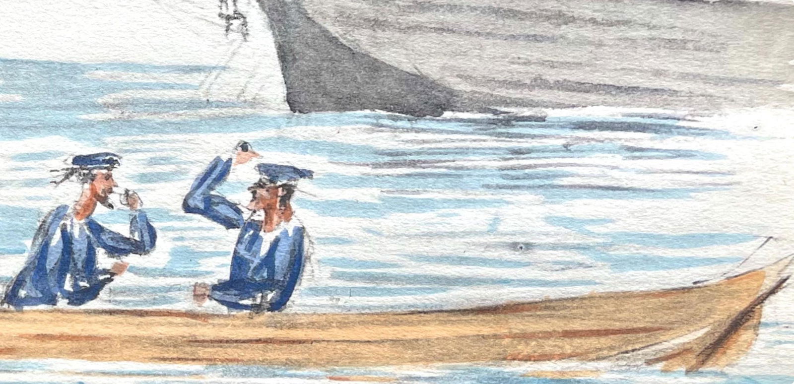 Lithograph - Henri de Toulouse-Lautrec - Composition - Toulouse-Lautrec - Album De Marine - 4