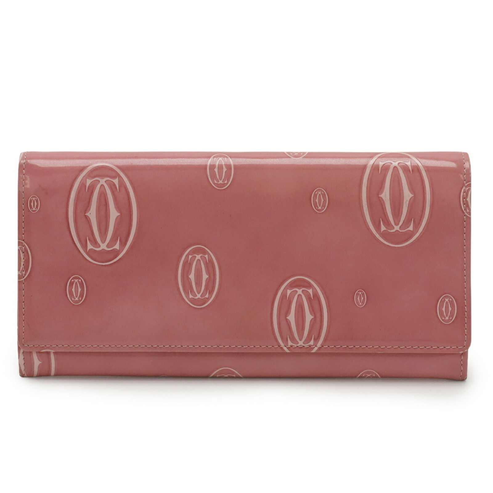 Leather Cartier Long Wallet (Bi-Fold) Patent: Leather Cartier Long Wallet (Bi-Fold) Patent This listing features Leather Cartier Long Wallet (Bi-Fold) Patent. Item specifics are provided below. Item Specifics: Brand: Cartier Type: Long Wallet (Bi