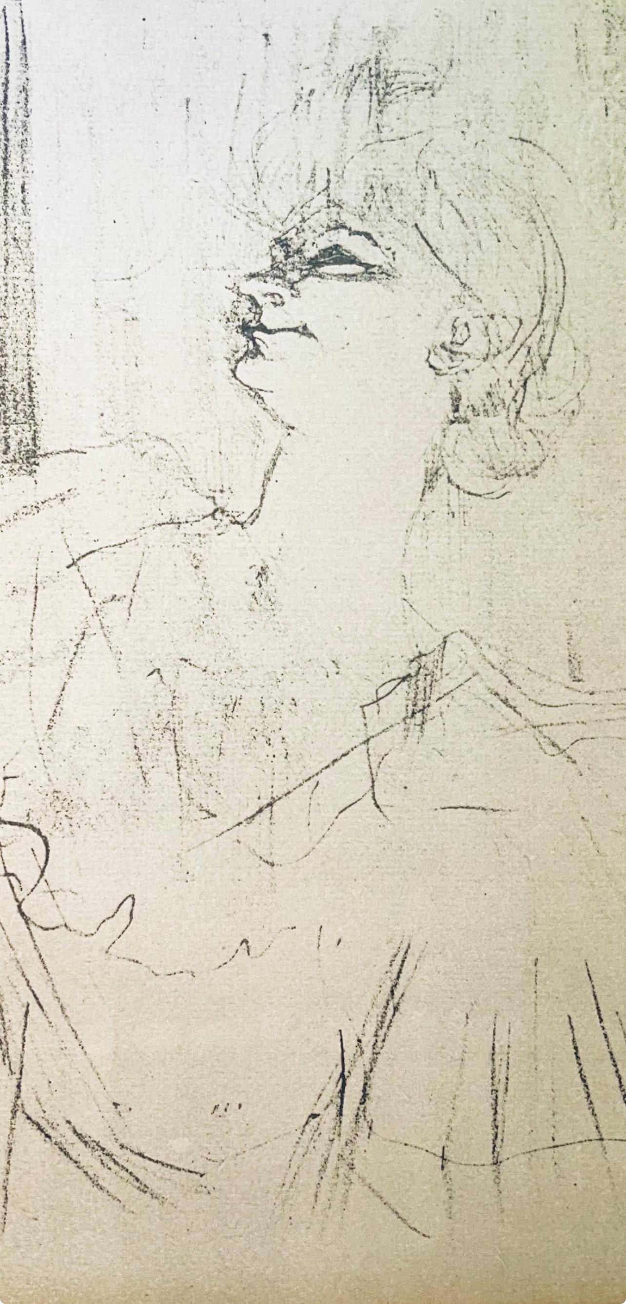 Lithograph - Henri de Toulouse-Lautrec - Composition - Images de Lautrec - 21 Planches en Couleurs - 2