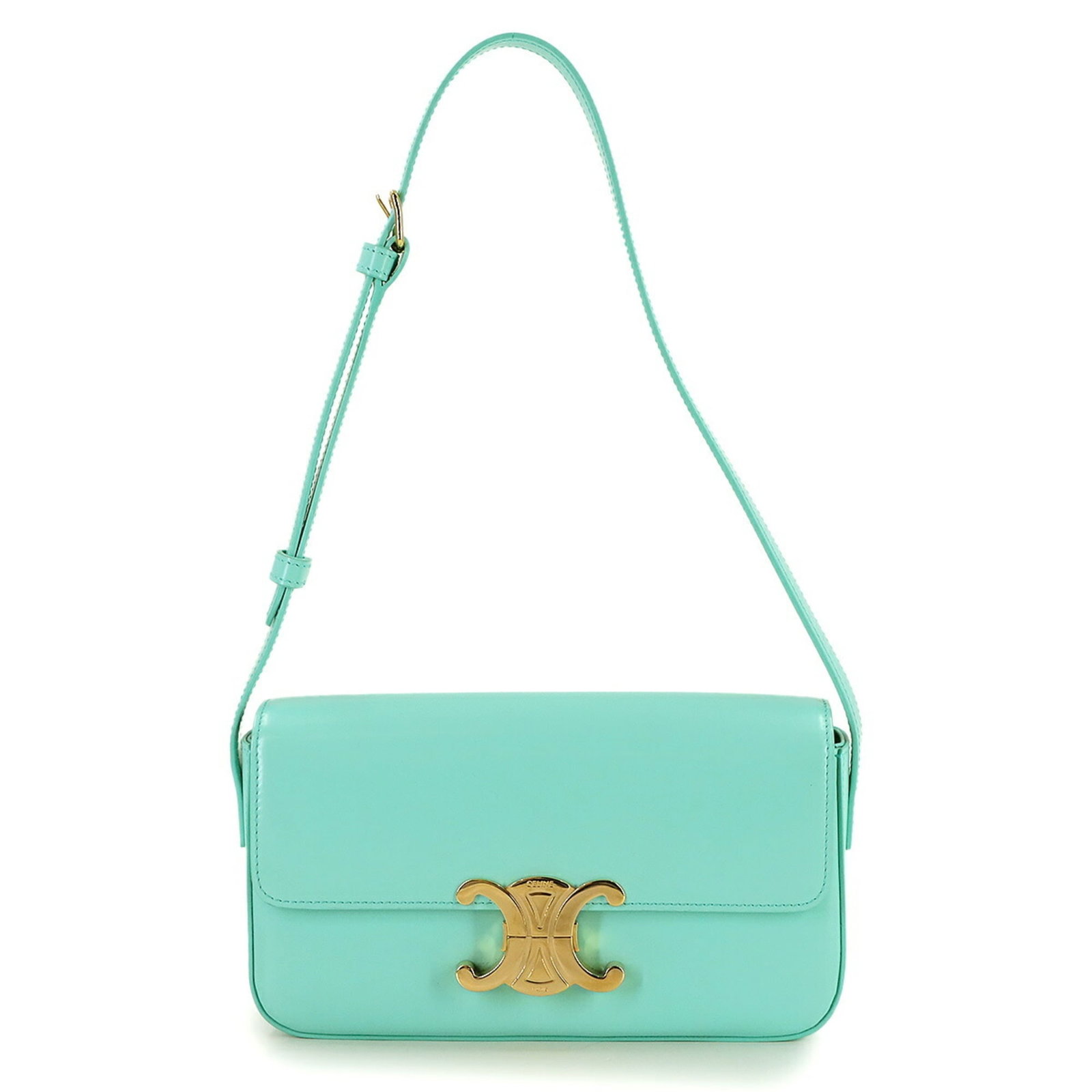 Leather Celine Shoulder Bag: Leather Celine Shoulder Bag This listing features Leather Celine Shoulder Bag. Item specifics are provided below. Item Specifics: Brand: Celine Type: Shoulder Bag Material: Leather Color: Turquoise