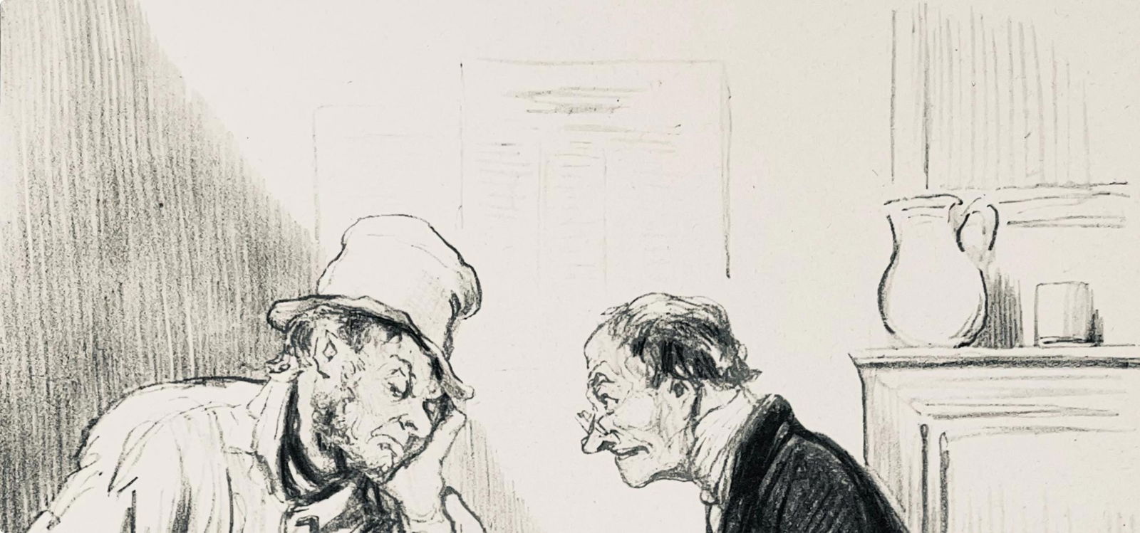 Lithograph - Honor Daumier - Composition - Law and Justice - 3