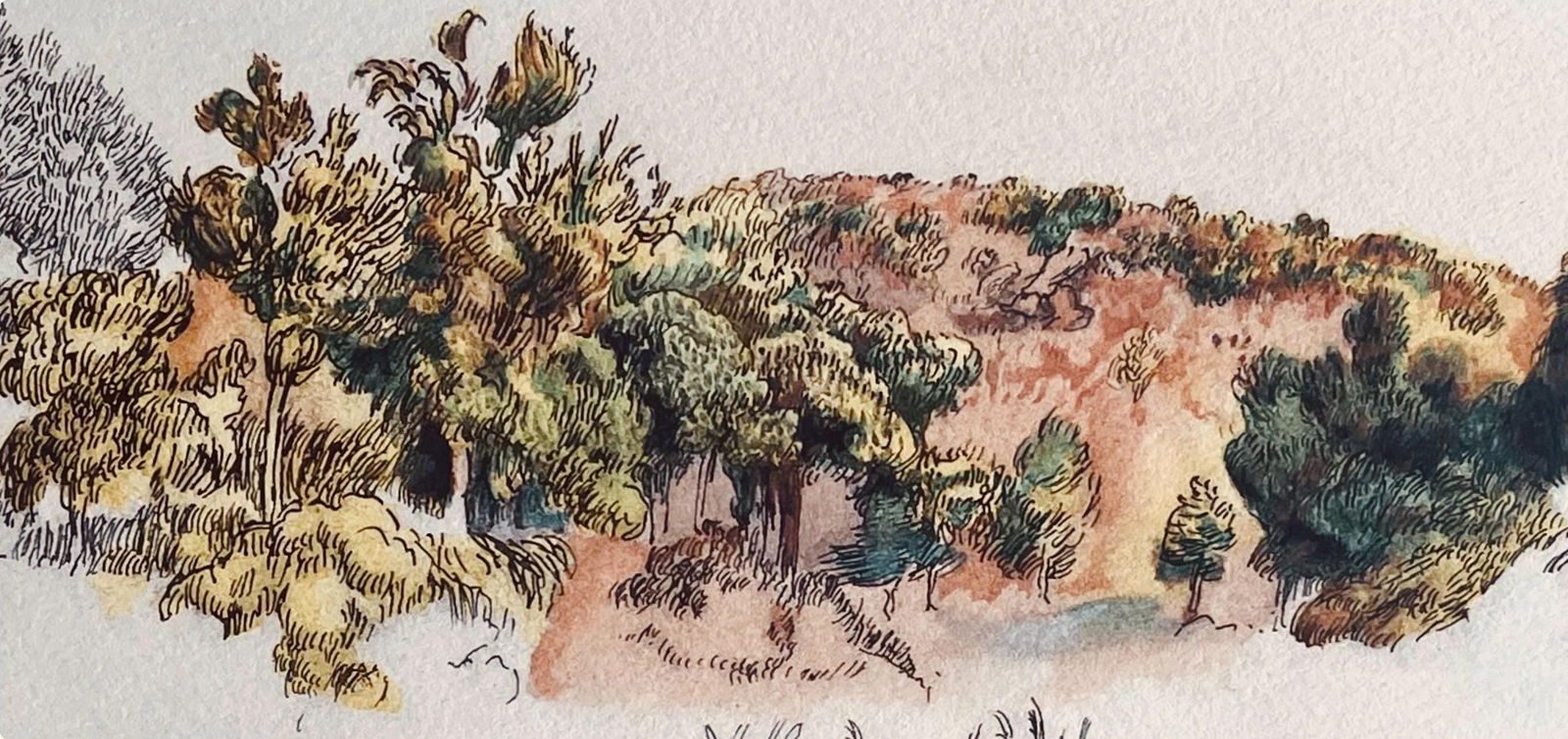 Lithograph - Pierre-Auguste Renoir - Composition - Seize Aquarelles et Sanguines de Renoir - 3