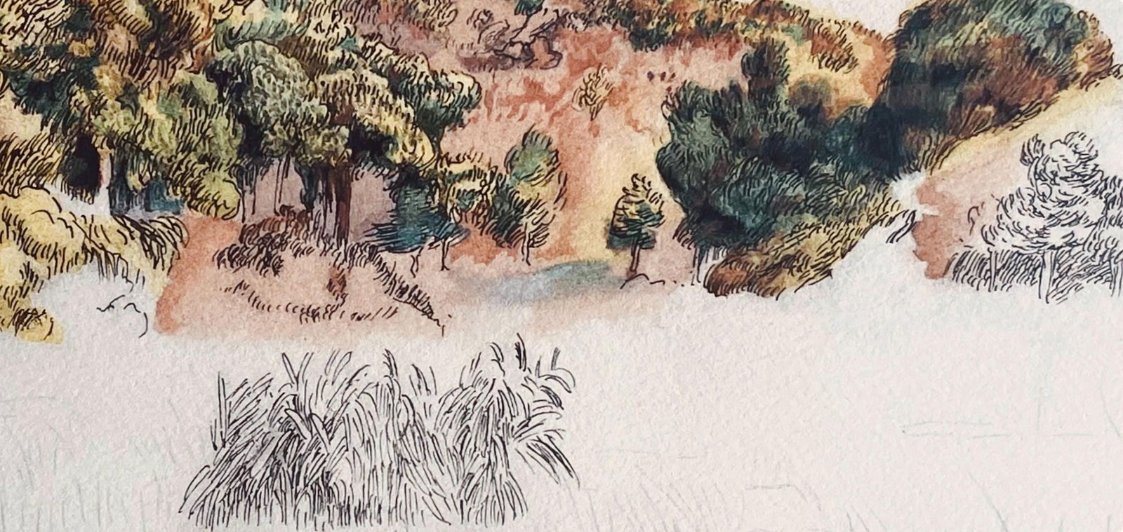 Lithograph - Pierre-Auguste Renoir - Composition - Seize Aquarelles et Sanguines de Renoir - 4