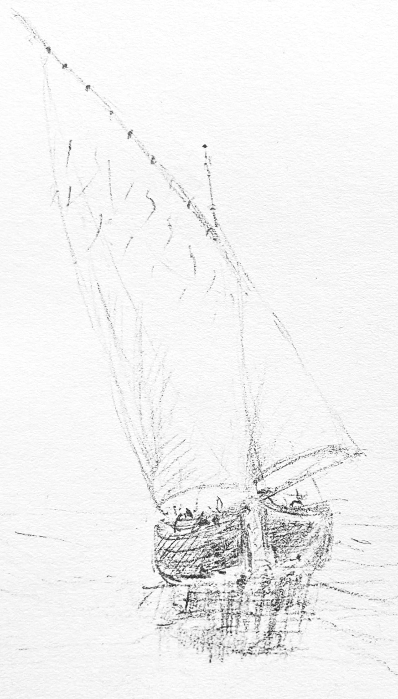 Lithograph - Henri de Toulouse-Lautrec - Composition - Toulouse-Lautrec - Album De Marine - 2