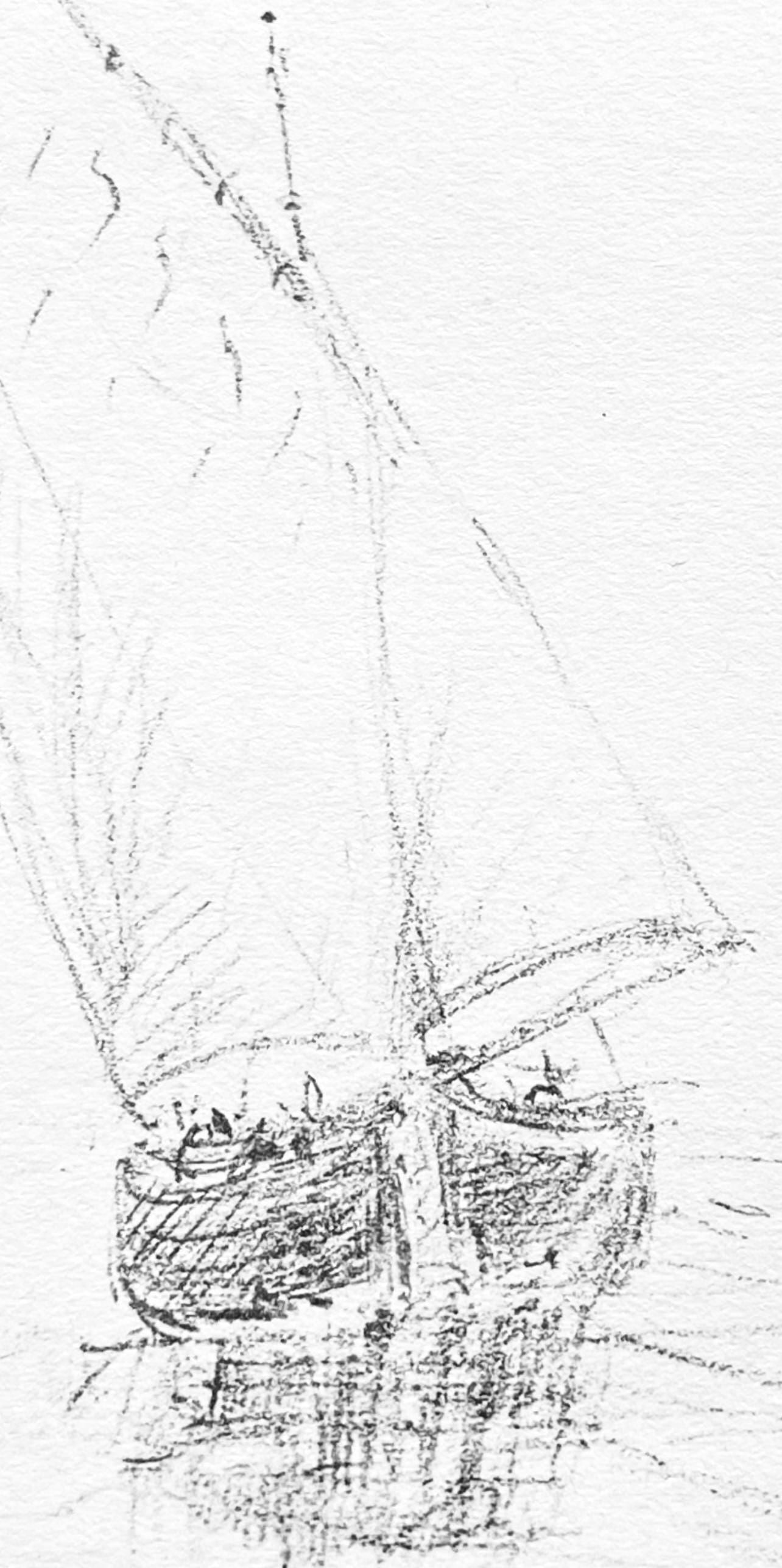 Lithograph - Henri de Toulouse-Lautrec - Composition - Toulouse-Lautrec - Album De Marine - 4