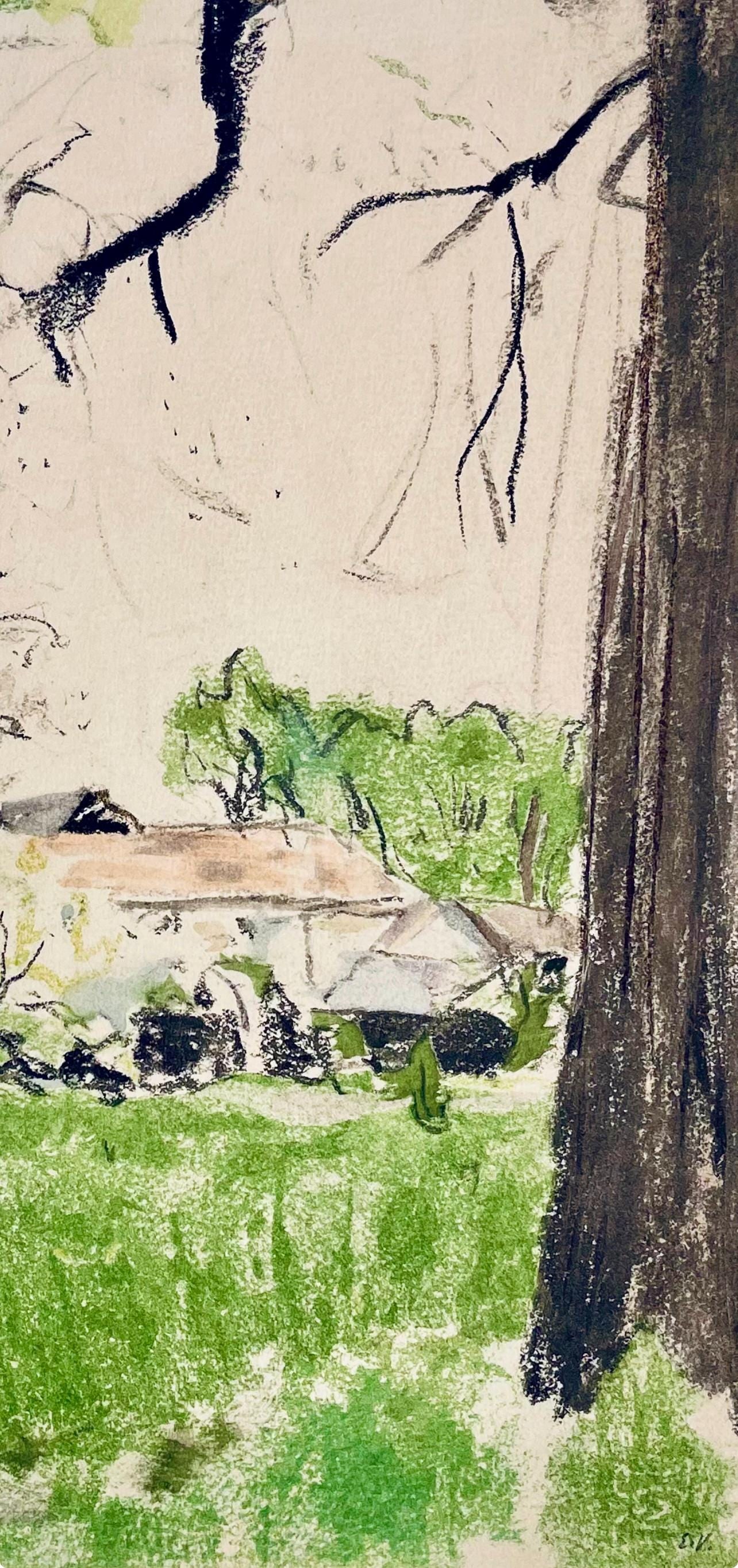 Lithograph - douard Vuillard - Composition - Vuillard - Douze Pastels - 3