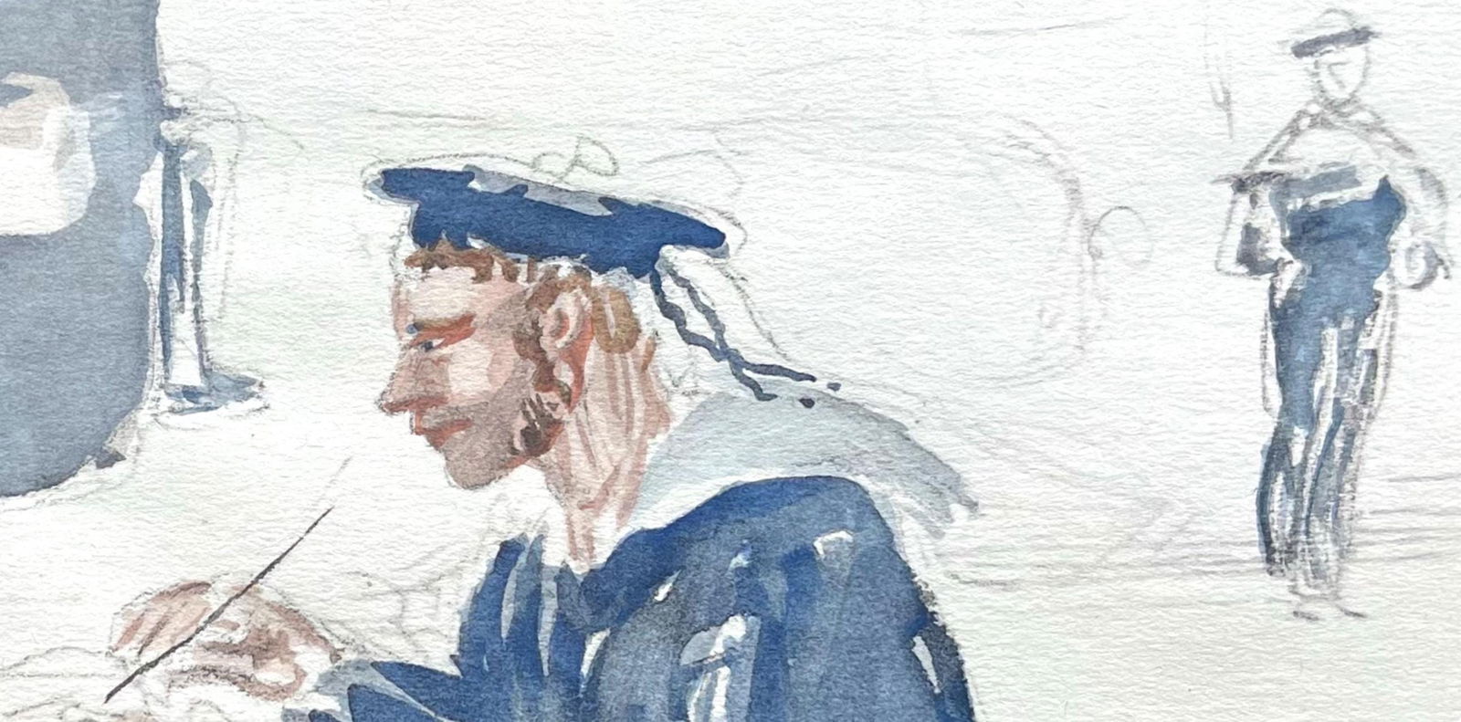 Lithograph - Henri de Toulouse-Lautrec - Composition - Toulouse-Lautrec - Album De Marine - 3