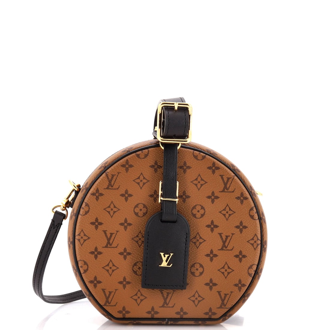 Canvas Louis Vuitton Petite Boite Chapeau Bag Reverse Monogram: Canvas Louis Vuitton Petite Boite Chapeau Bag Reverse Monogram This listing features Canvas Louis Vuitton Petite Boite Chapeau Bag Reverse Monogram. Item specifics are provided below. Item