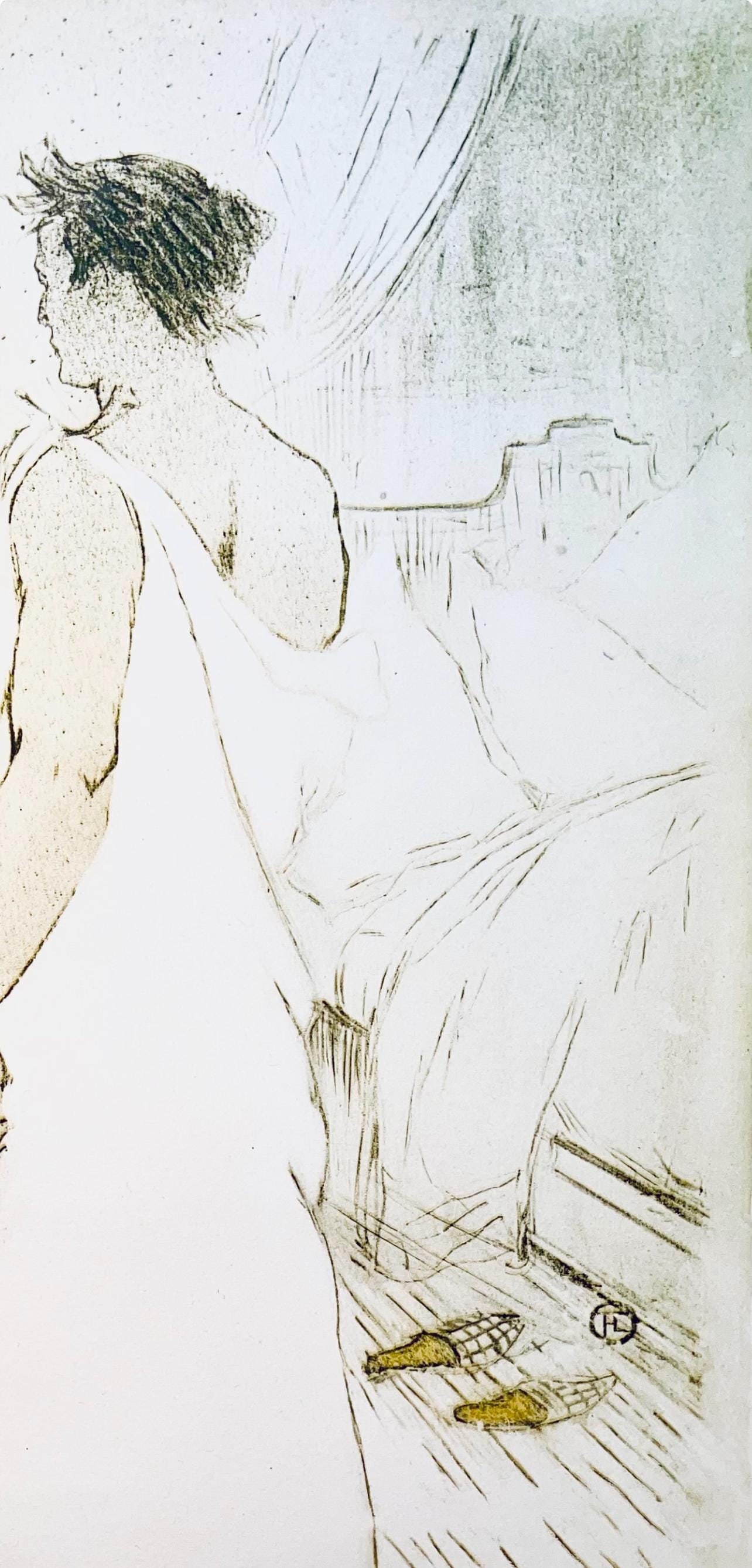 Lithograph - Henri de Toulouse-Lautrec - Composition - Images de Lautrec - 21 Planches en Couleurs - 4