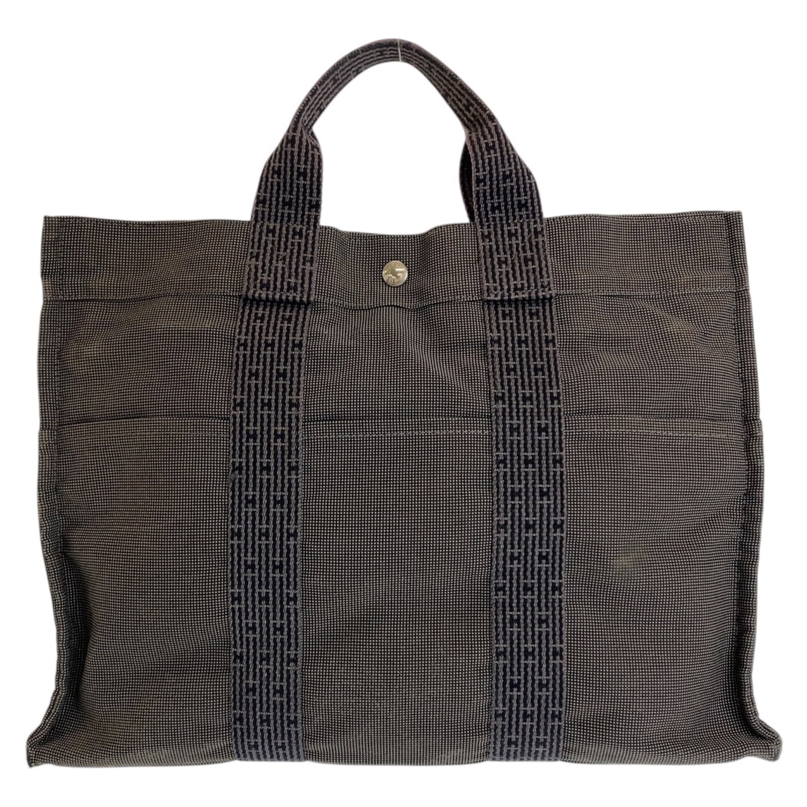 Tote Bag Canvas - Hermes Handbag (1 of 10)