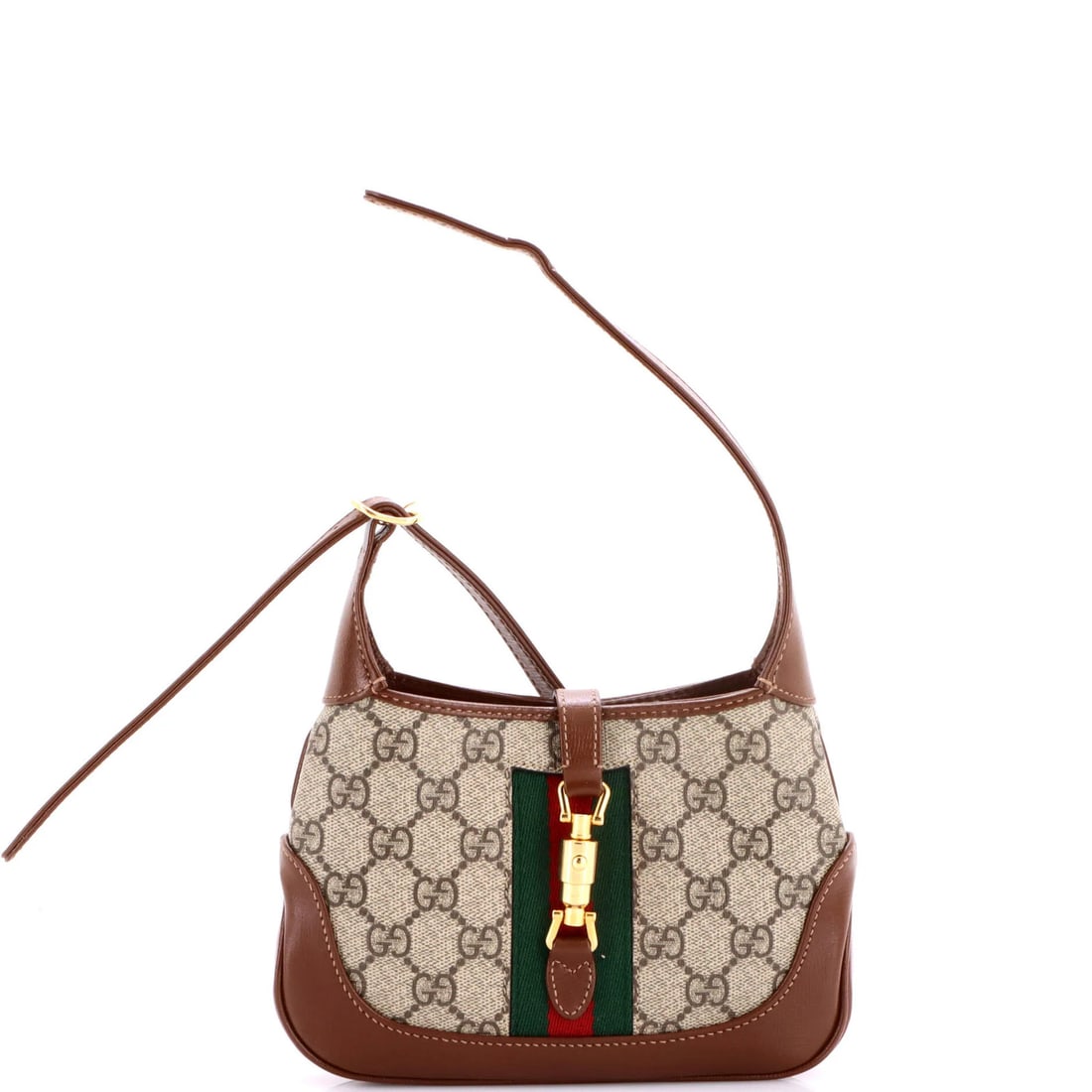 Mini Gucci Jackie 1961 Hobo GG Coated Canvas (1 of 6)