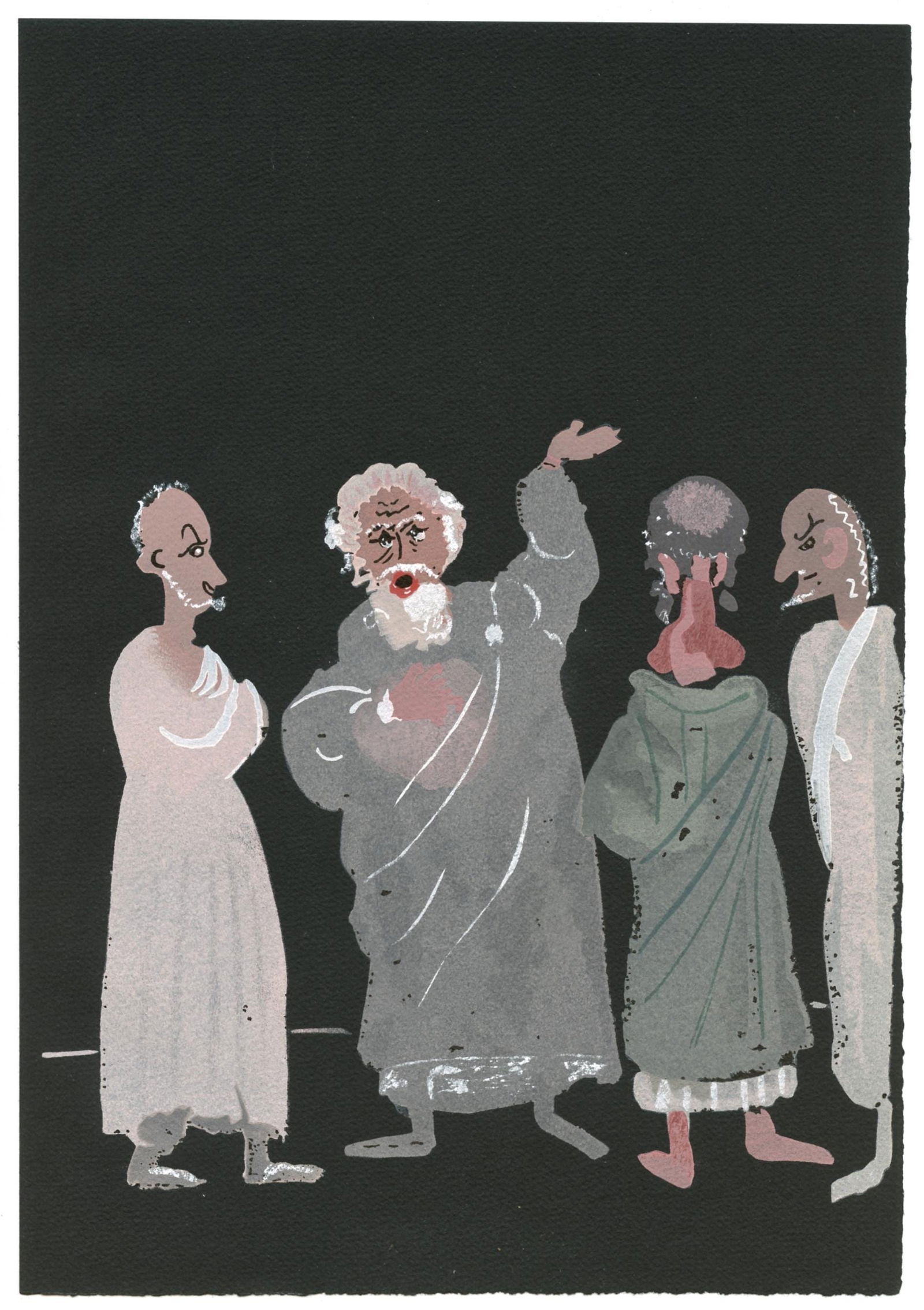 Lithograph - Andr Derain - Composition - Salom - 6