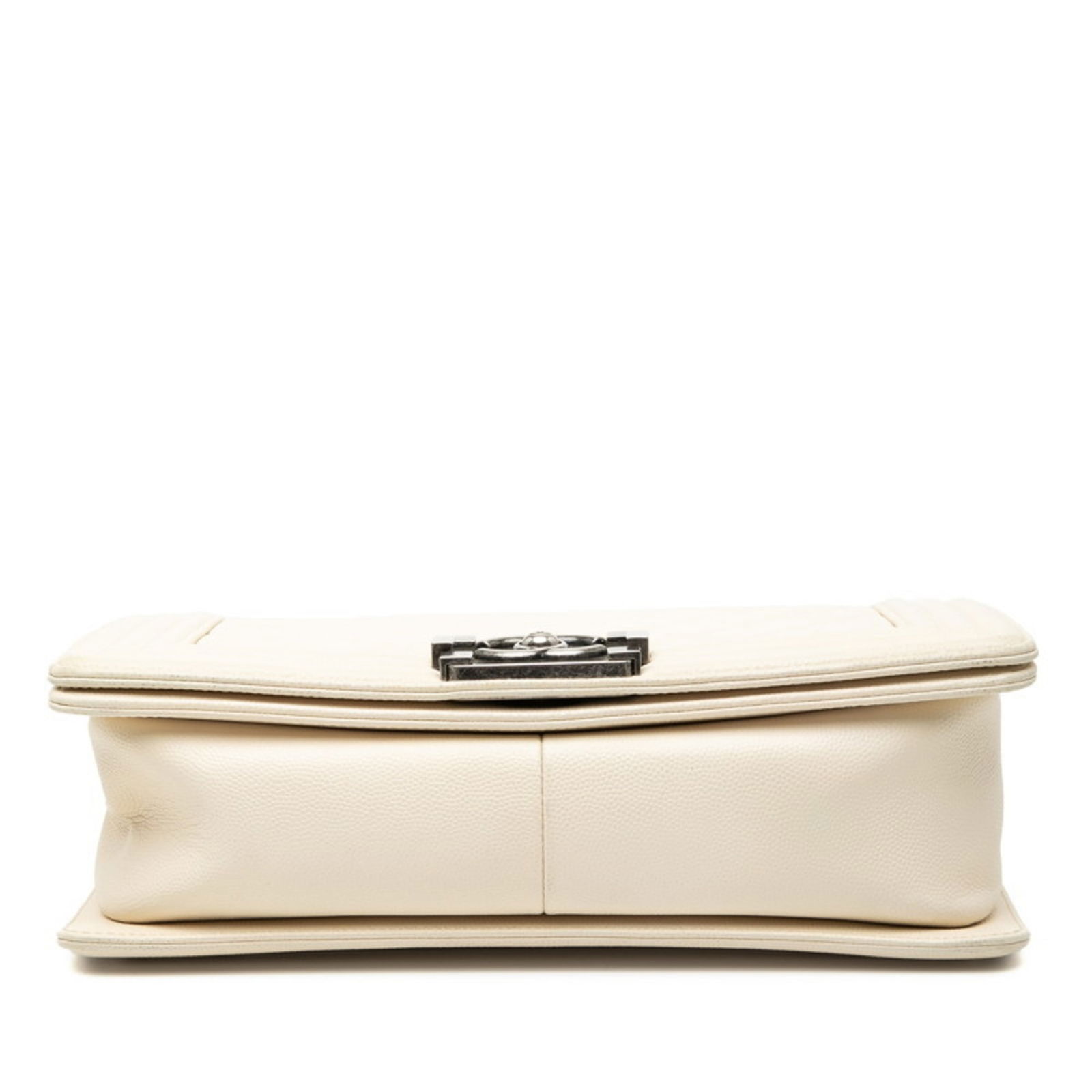 Calfskin Chanel Shoulder Bag Grained - 3