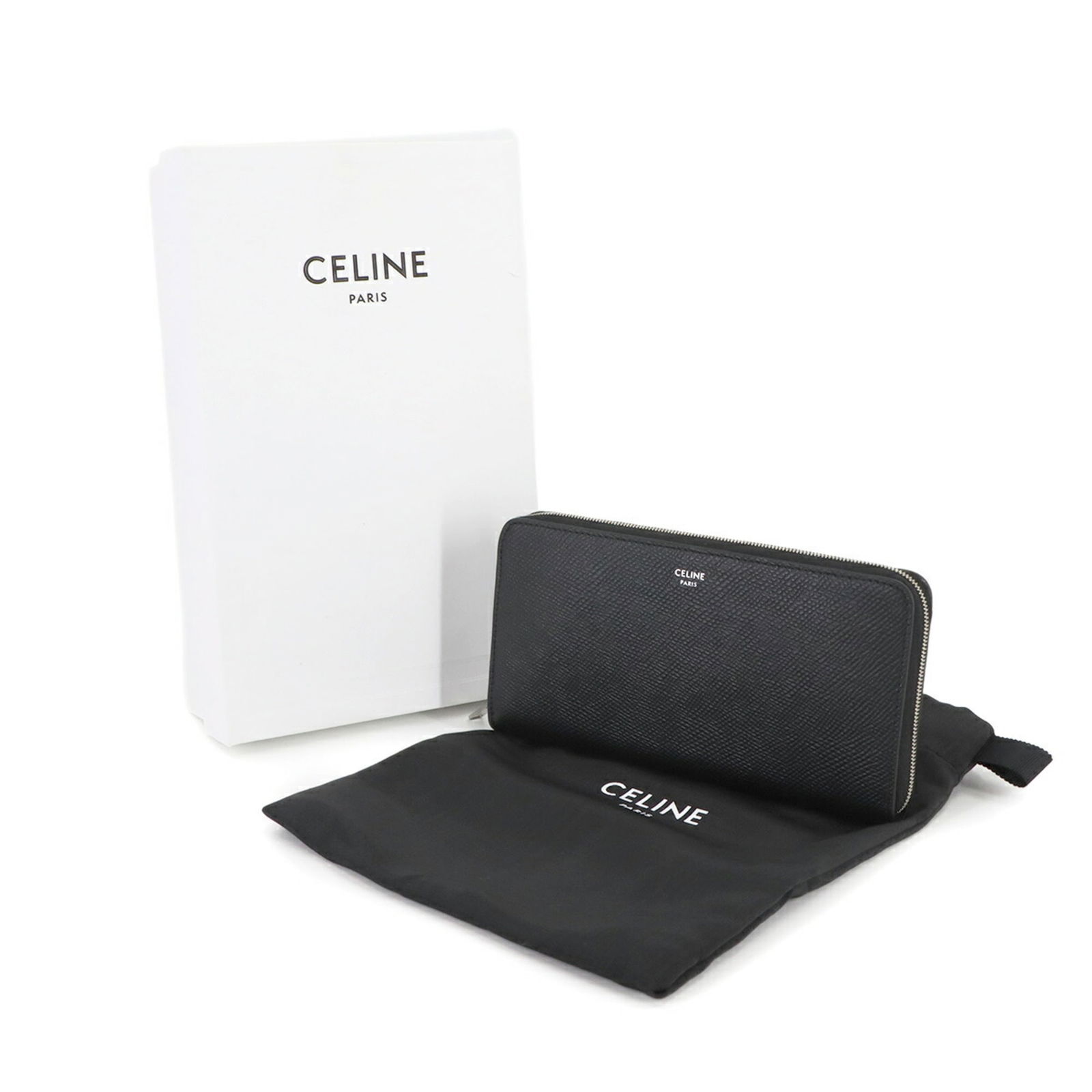 Leather Celine Long Wallet (Bi-Fold) - 2