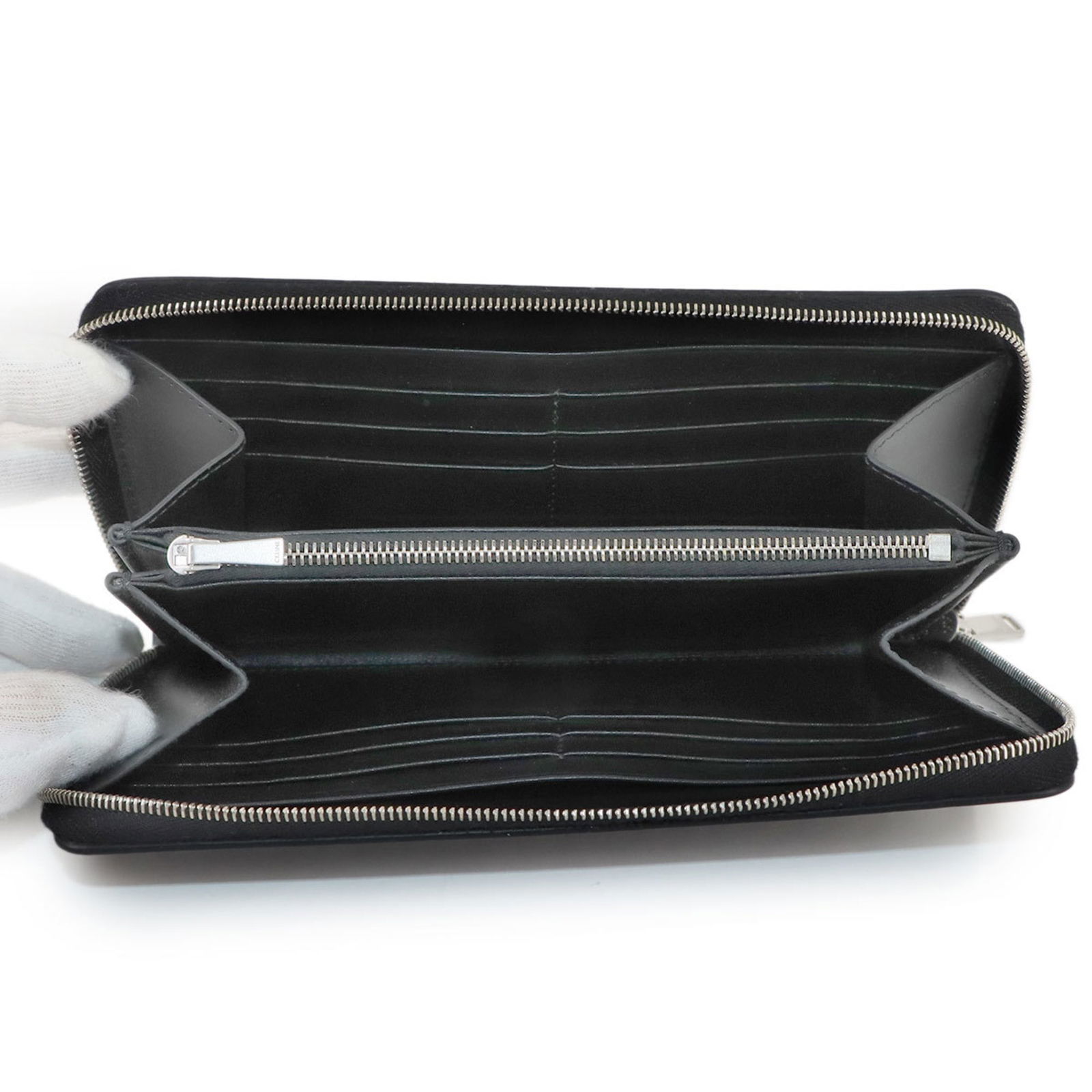 Leather Celine Long Wallet (Bi-Fold) - 6