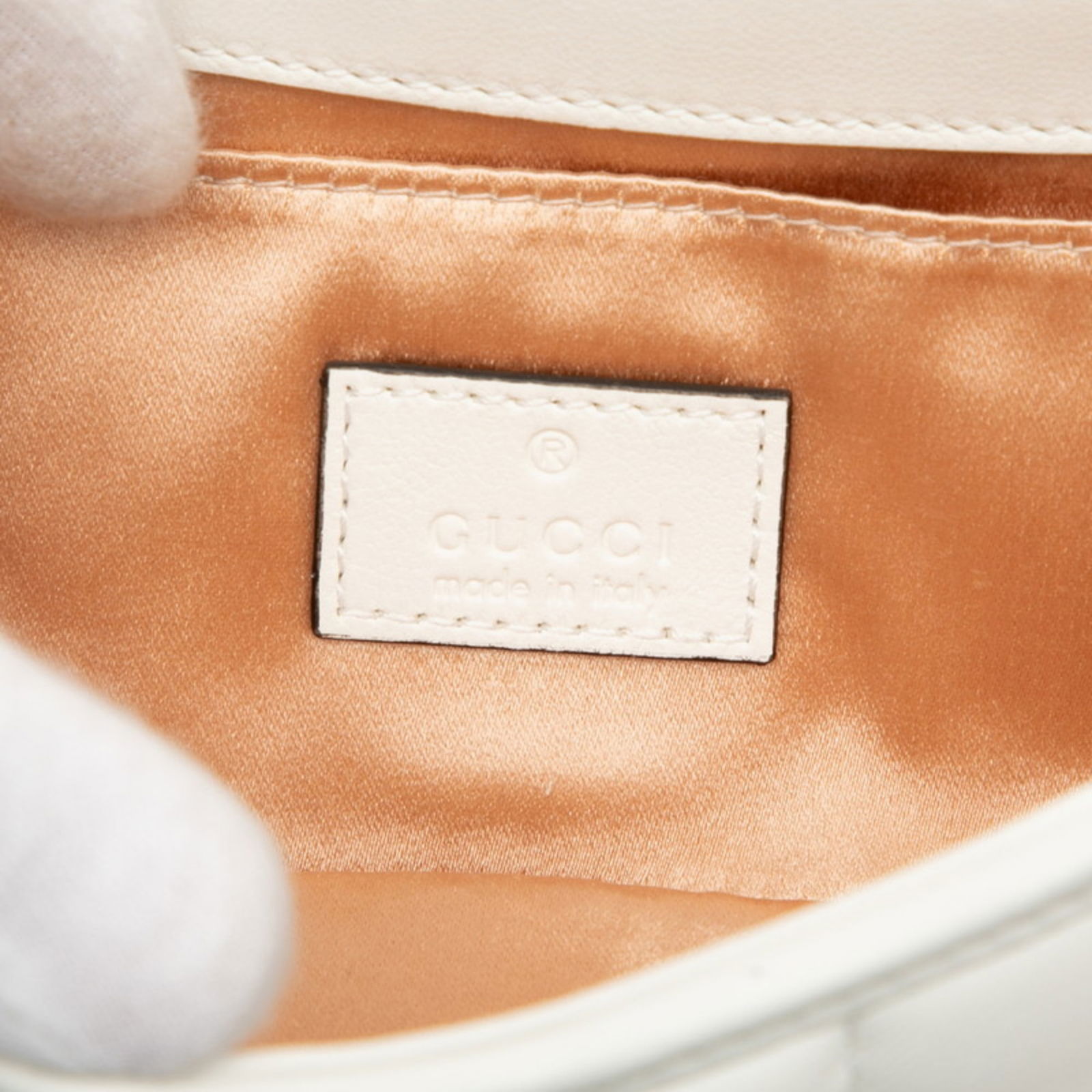 Shoulder Bag Leather - Gucci Handbag - 5