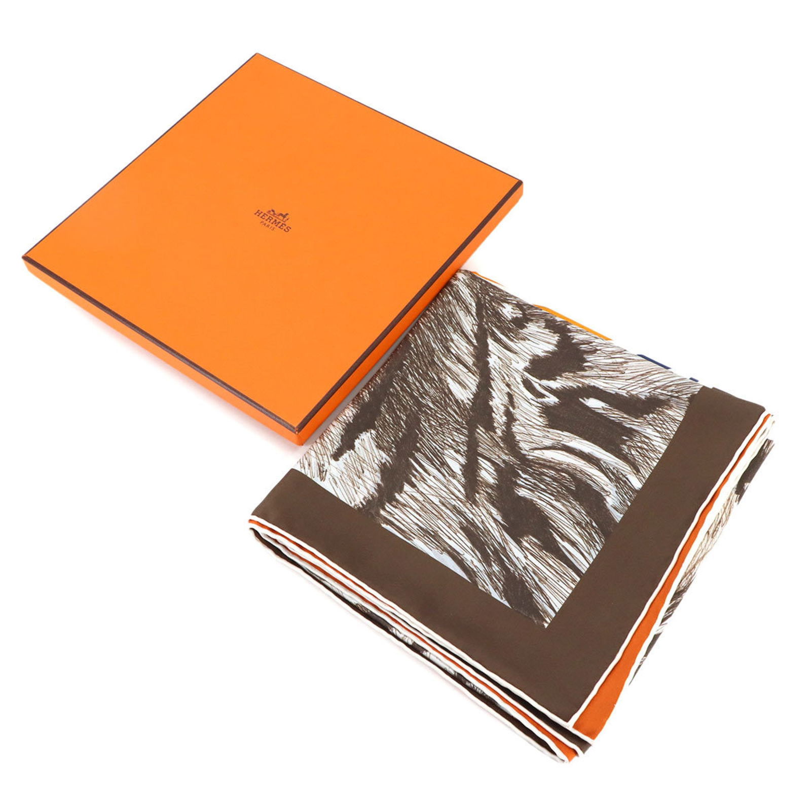 Silk Hermes Scarf - 2