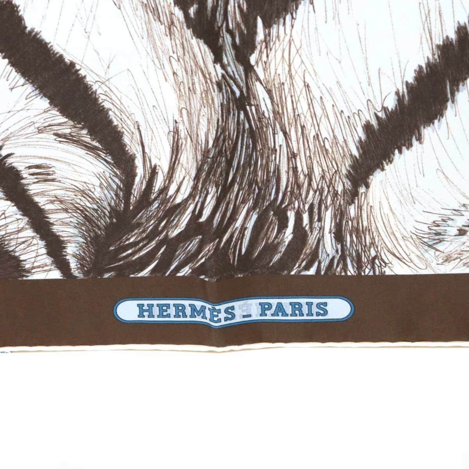 Silk Hermes Scarf - 4