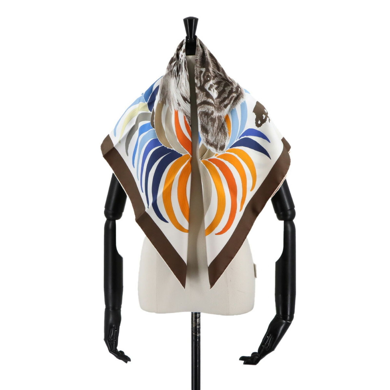 Silk Hermes Scarf - 6