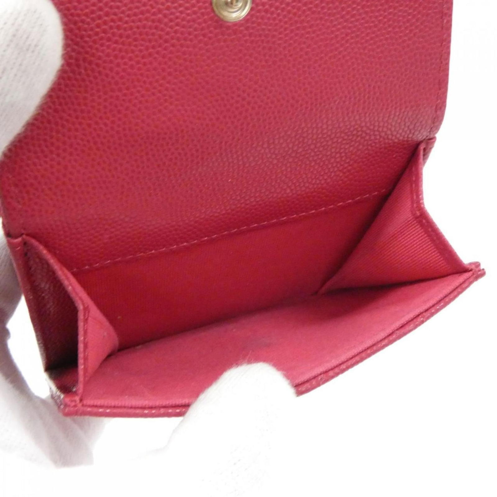 Calfskin Chanel Wallet (Bi-Fold) Grained - 8