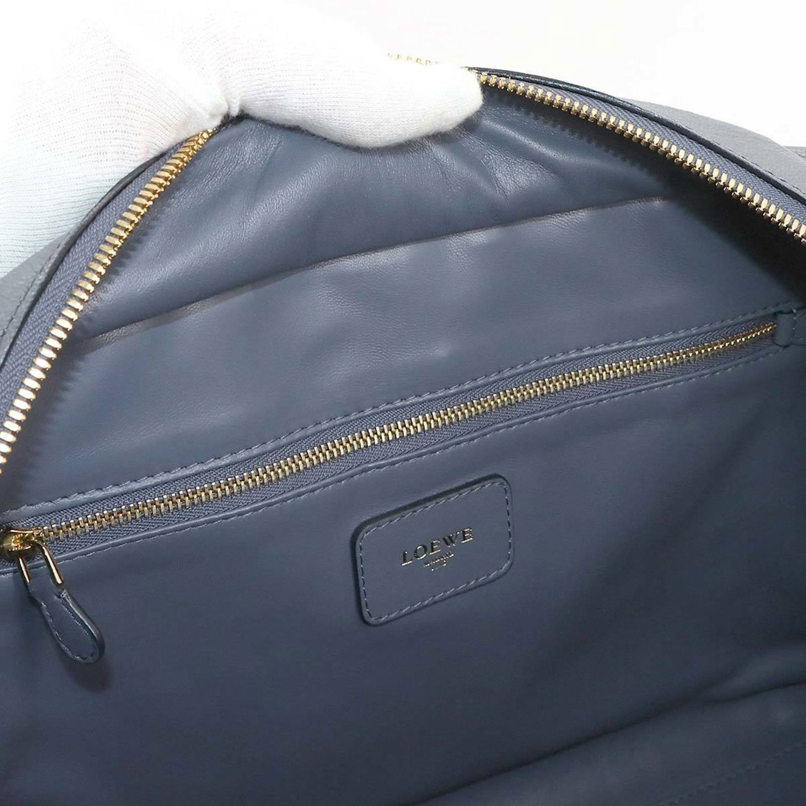 Leather Loewe Handbag - 7