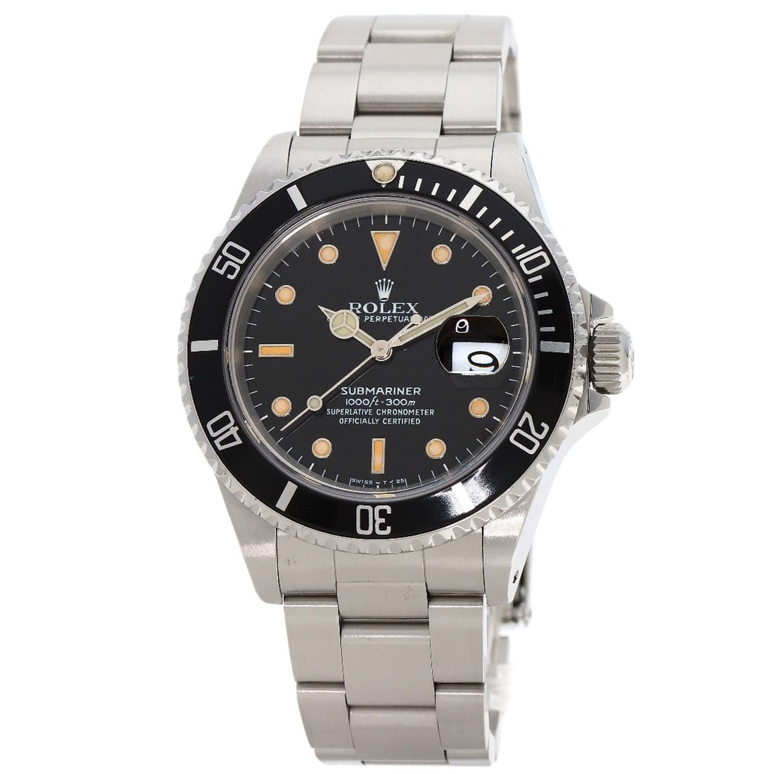 Stainless ROLEX Submariner Date Tritium Manufacturer Complete Watches 16610: Stainless ROLEX Submariner Date Tritium Manufacturer Complete Watches 16610 This listing features Stainless ROLEX Submariner Date Tritium Manufacturer Complete Watches 16610. Item specifics are provid