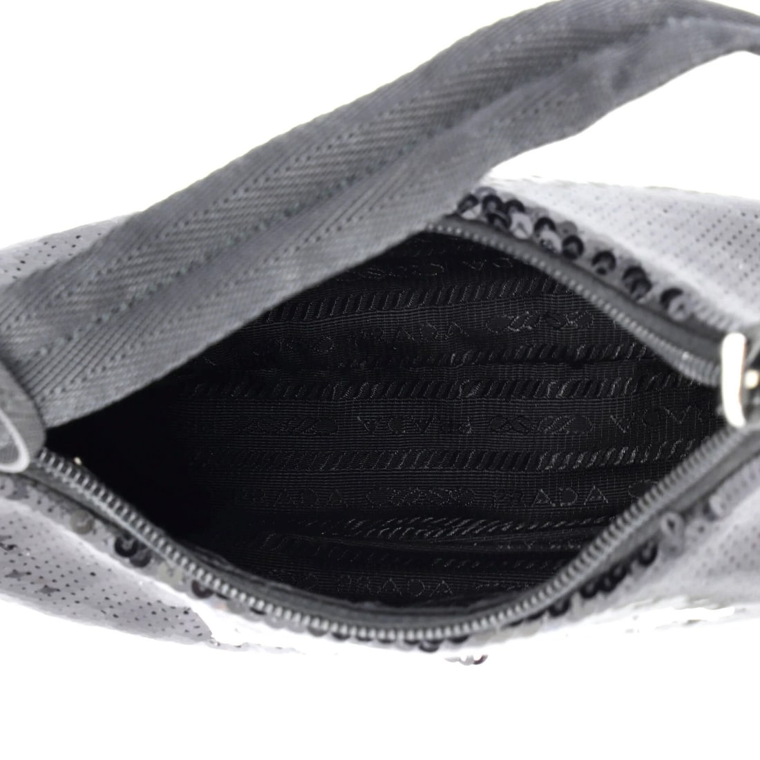 Mini Prada Re-Edition 2000 Hobo Sequins - 5