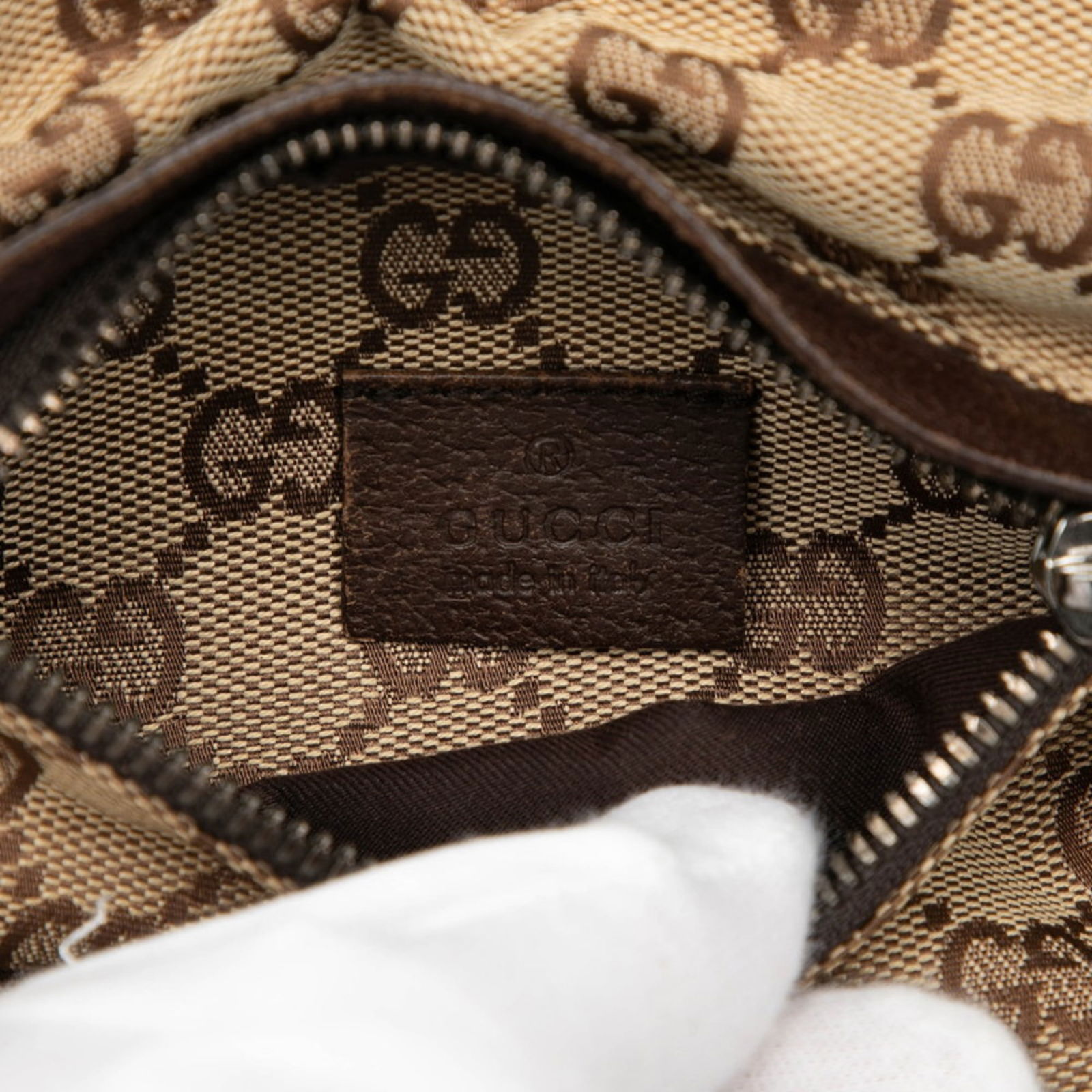 Leather - Gucci Sling Bag Canvas - 5