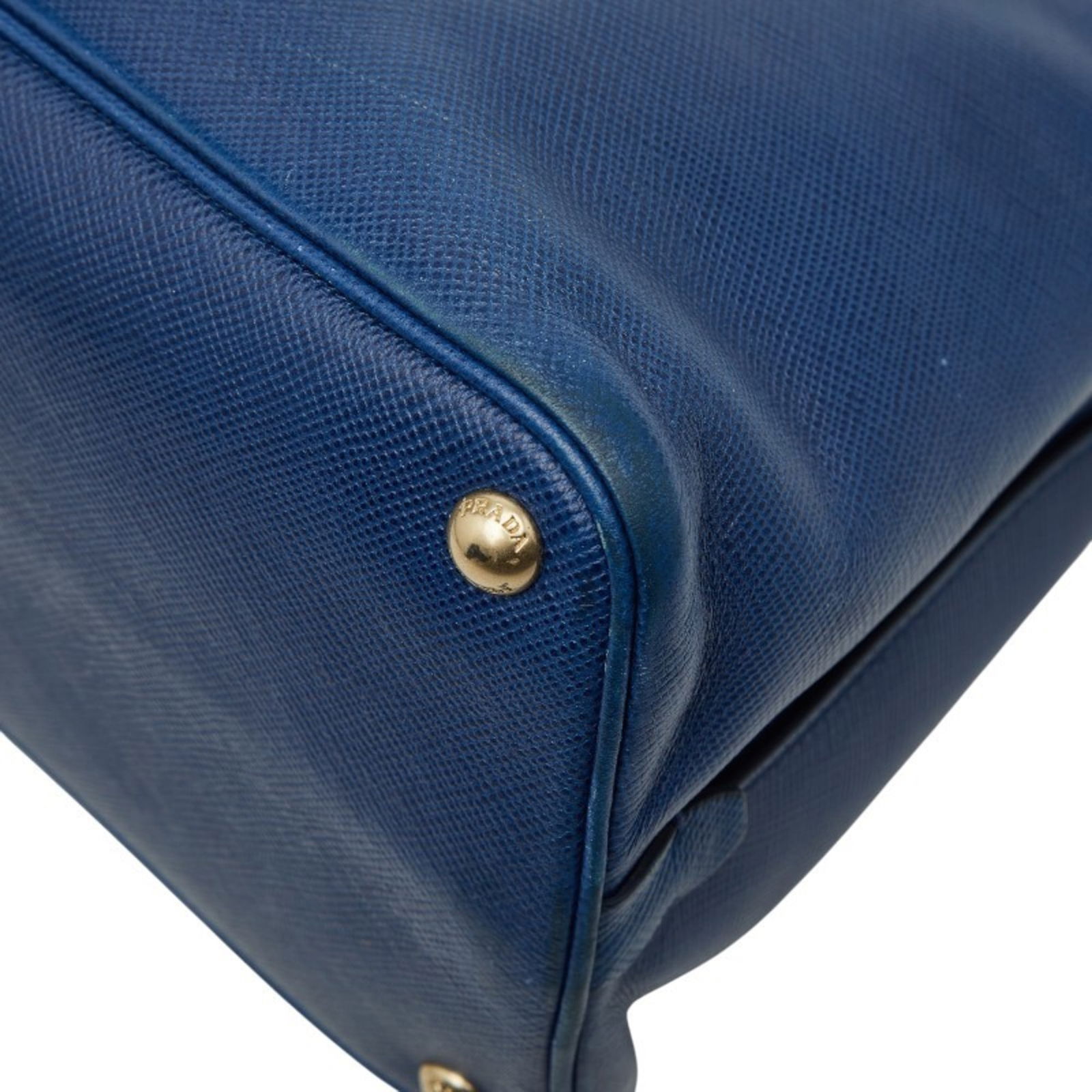 Leather Prada Handbag - 4