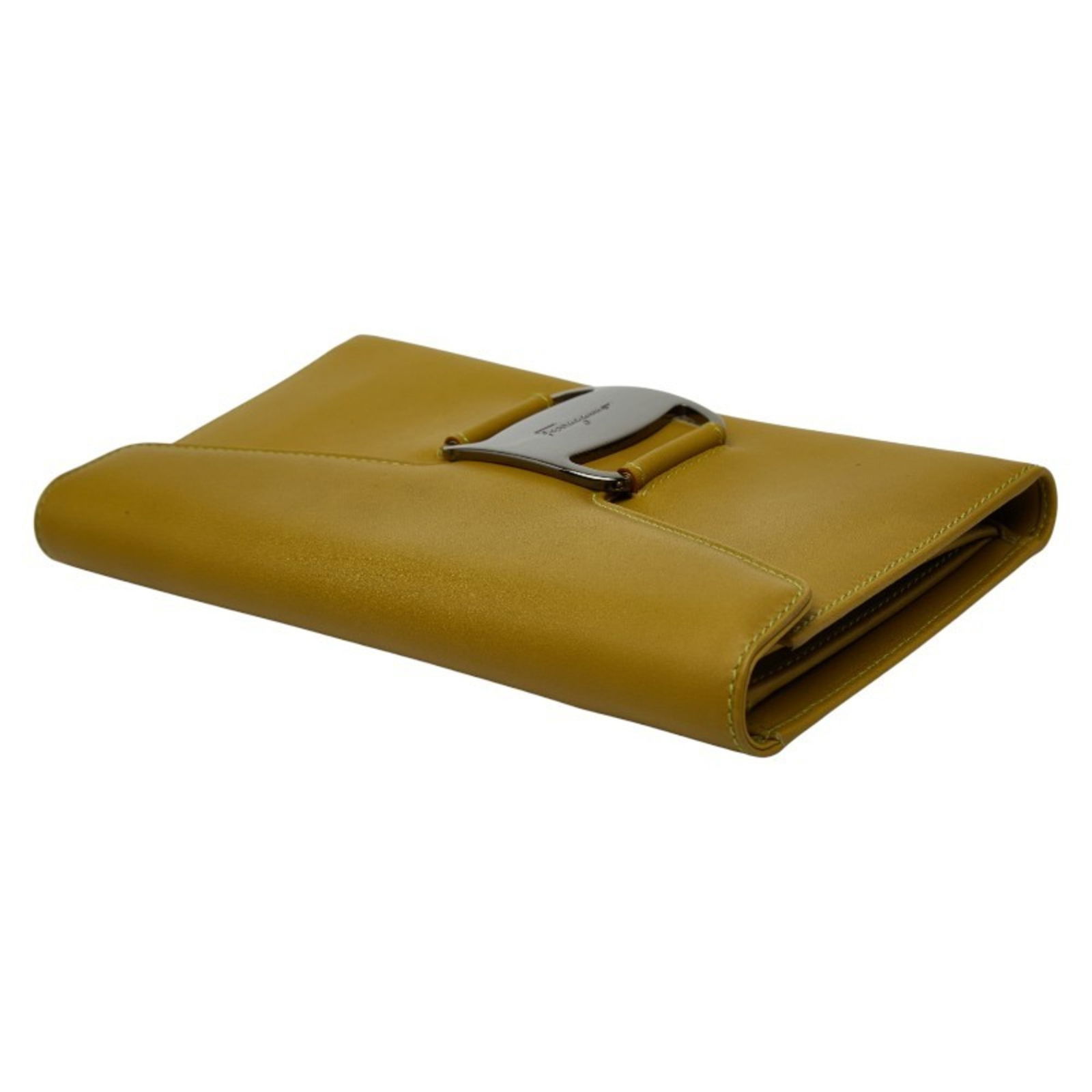 Leather Salvatore Ferragamo Long Wallet (Bi-Fold) - 4
