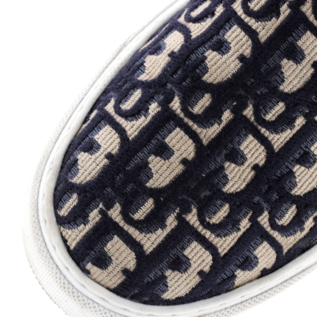 Canvas Christian Dior Women's Solar Slip-On Sneakers Oblique - 5