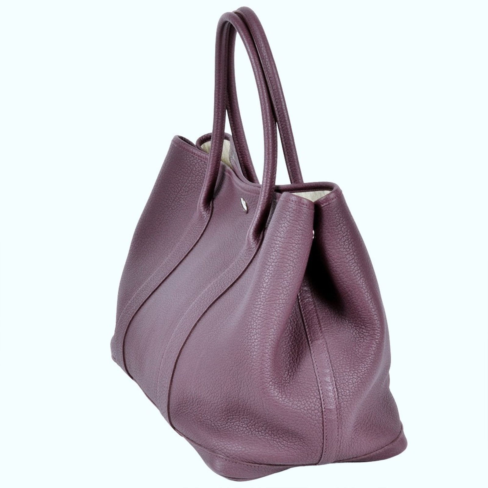 Leather Hermes Tote Bag Negonda - 3