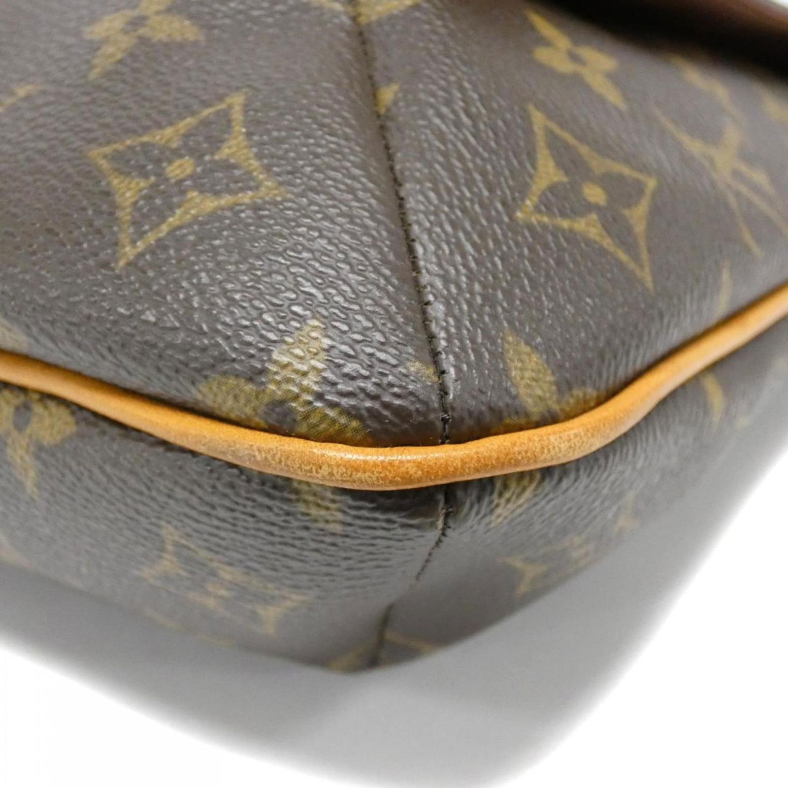 Canvas Louis Vuitton Shoulder Bag Coated - 3