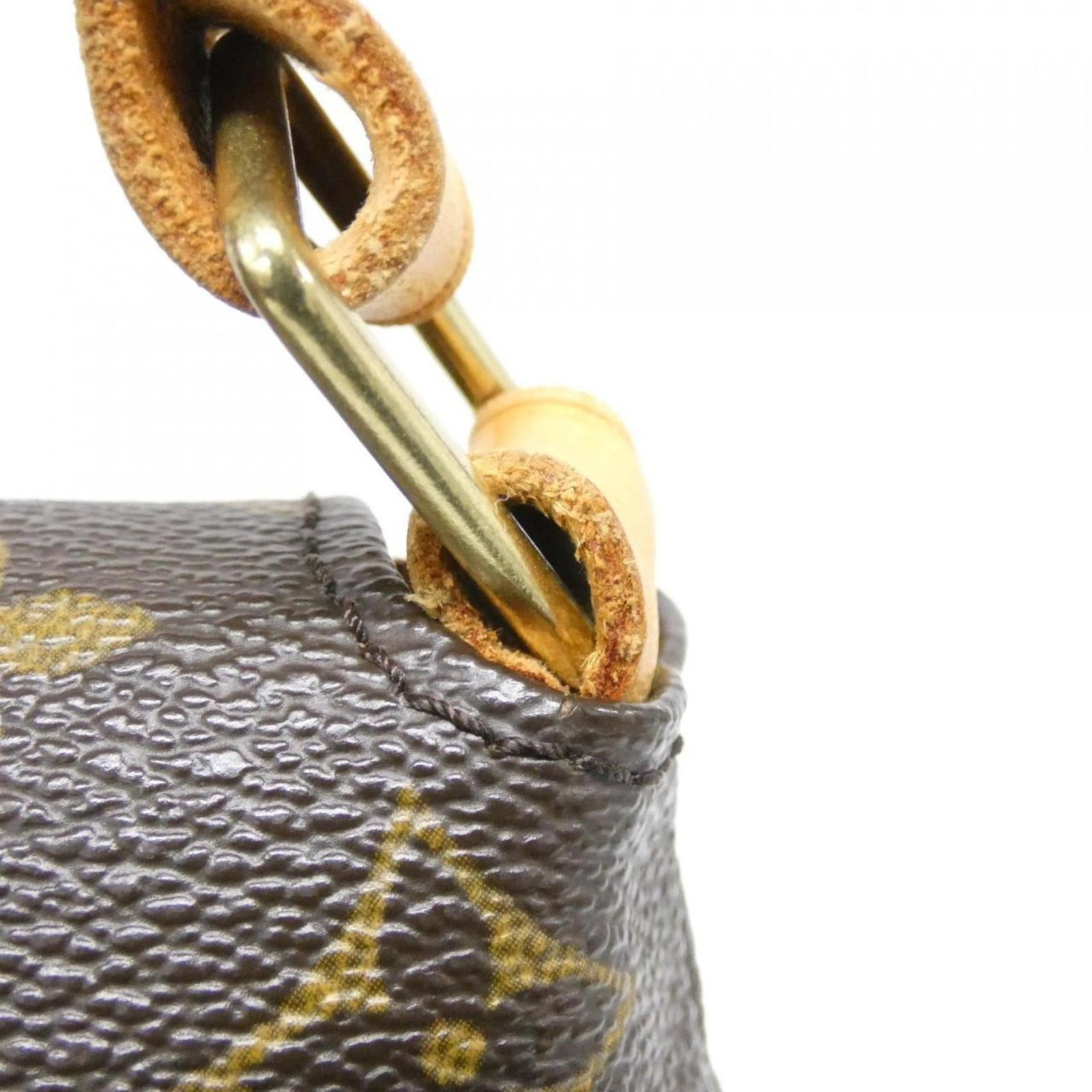 Canvas Louis Vuitton Shoulder Bag Coated - 6