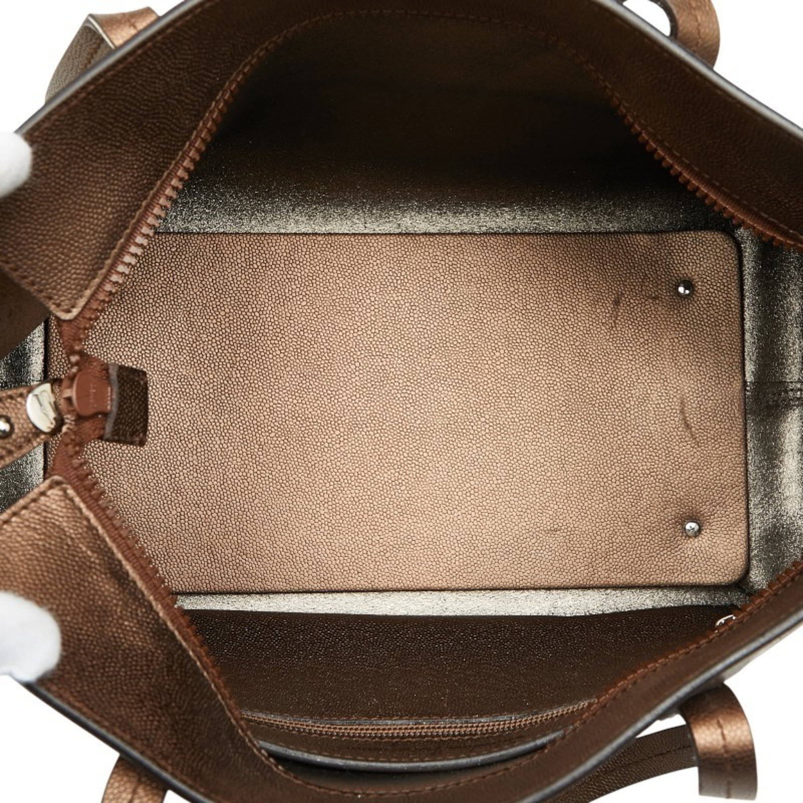 Tote Bag Leather - Salvatore Ferragamo Shoulder Bag - 12